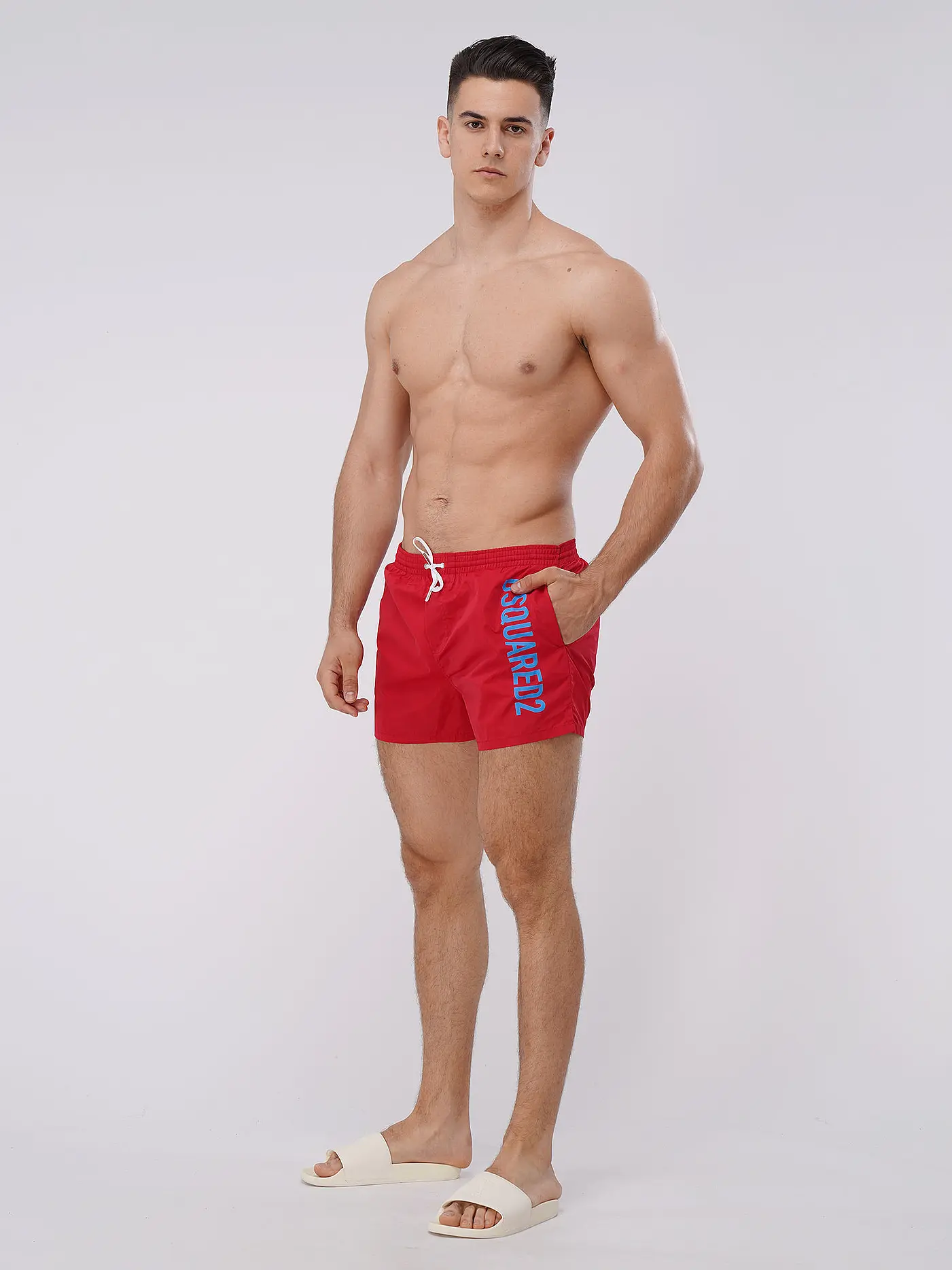 DSQUARED2 | Badeshorts  | rot