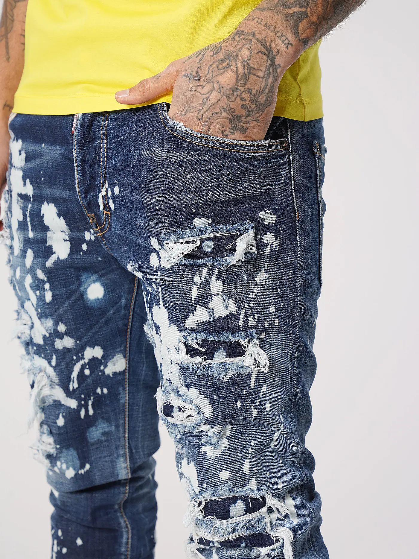 DSQUARED2 | Jeans Tapered Fit SKATER | blau