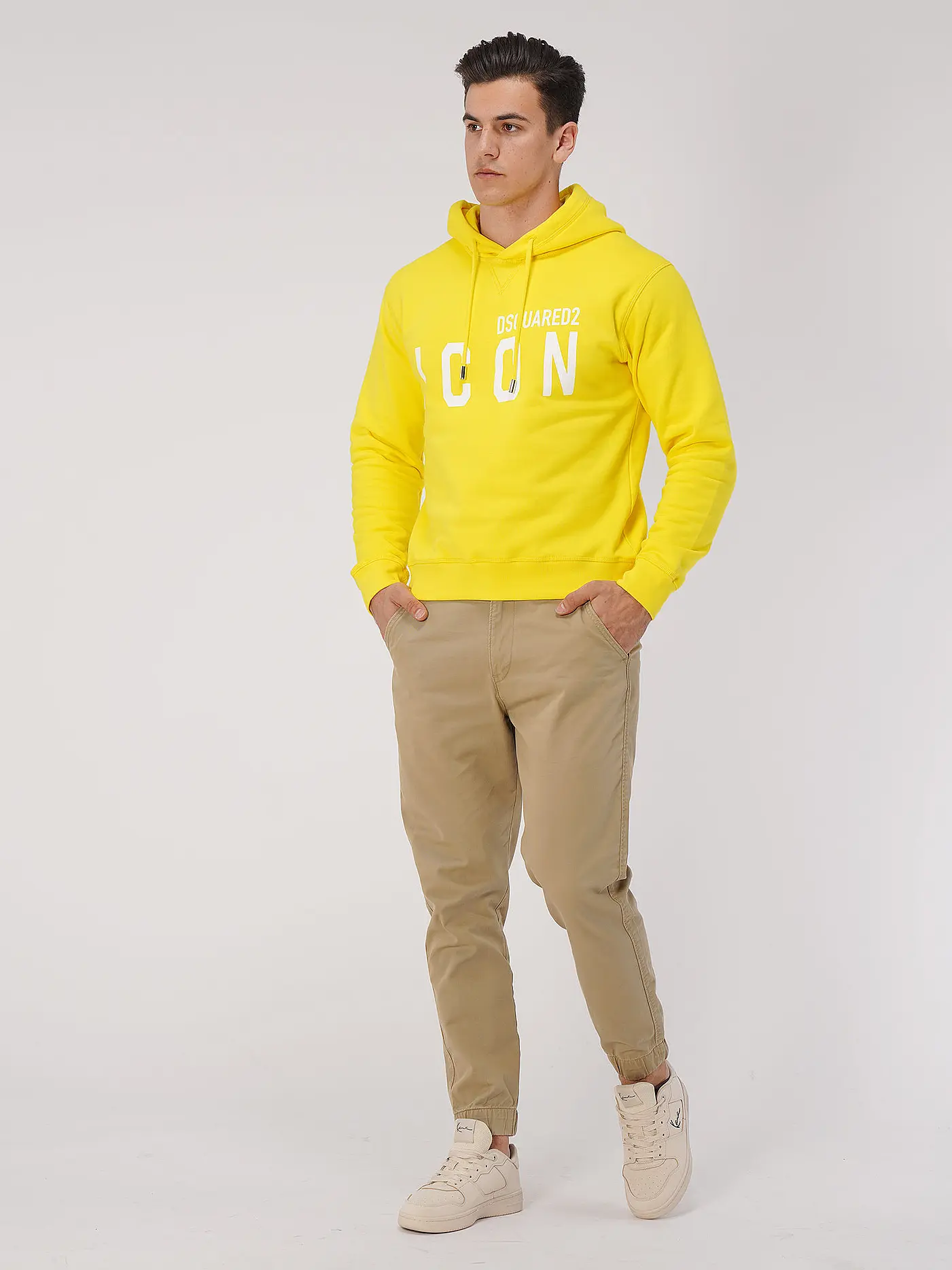 DSQUARED2 | Kapuzensweater - Hoodie | gelb