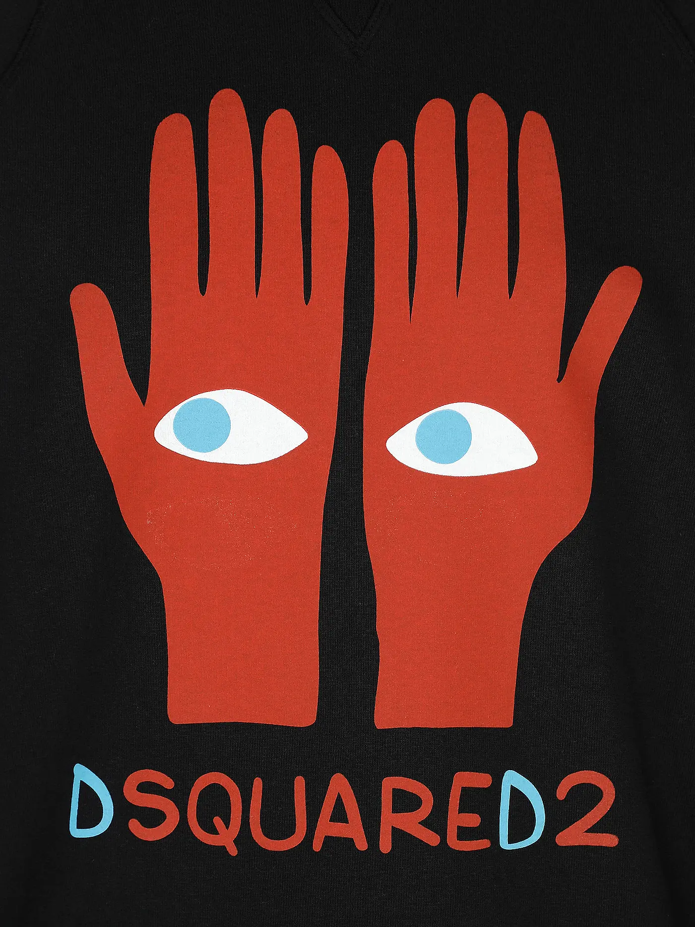 DSQUARED2 | Sweater EYES ON HAND | schwarz