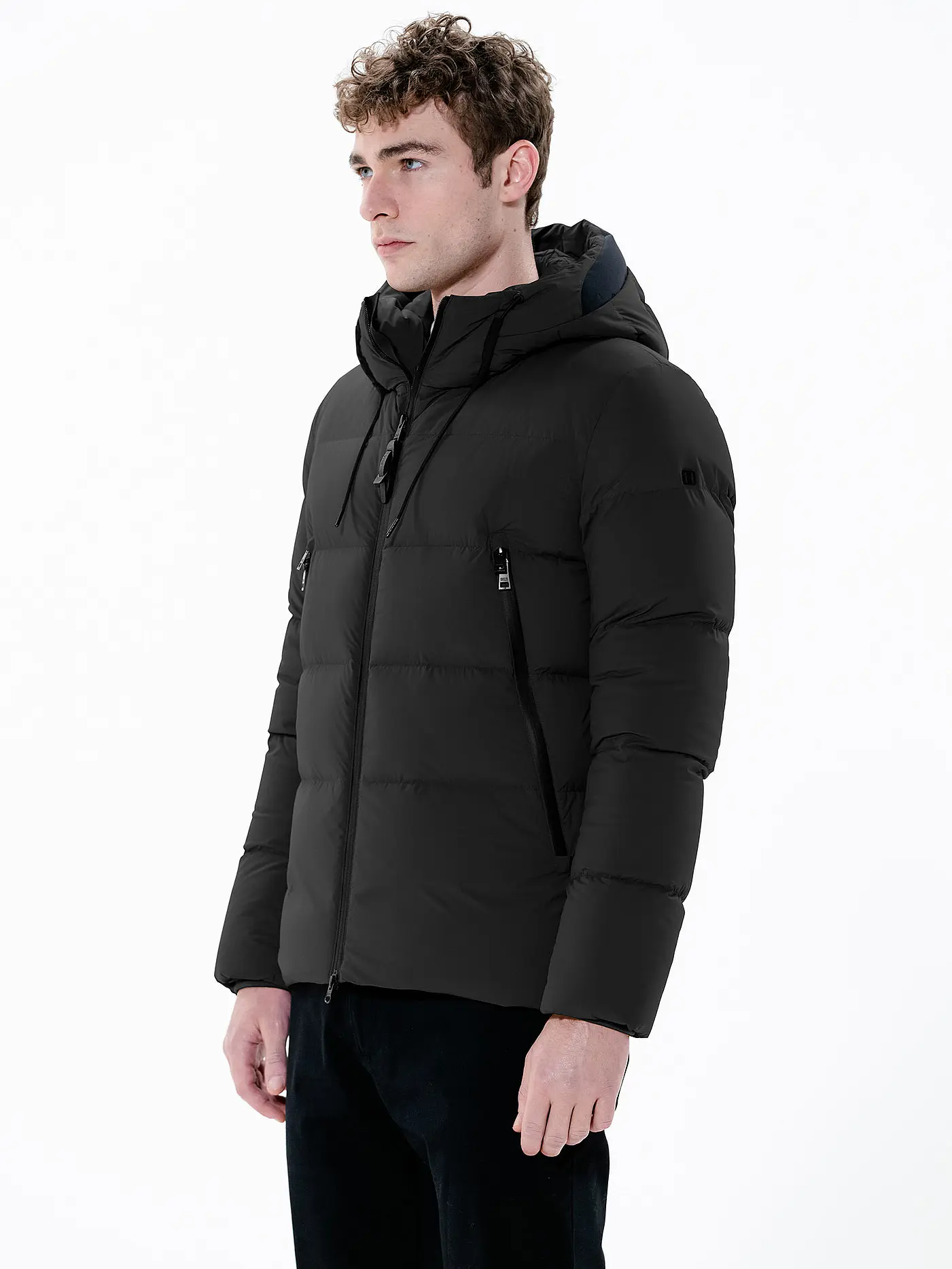 DUNO | Daunenjacke JUMP LICOSA | schwarz