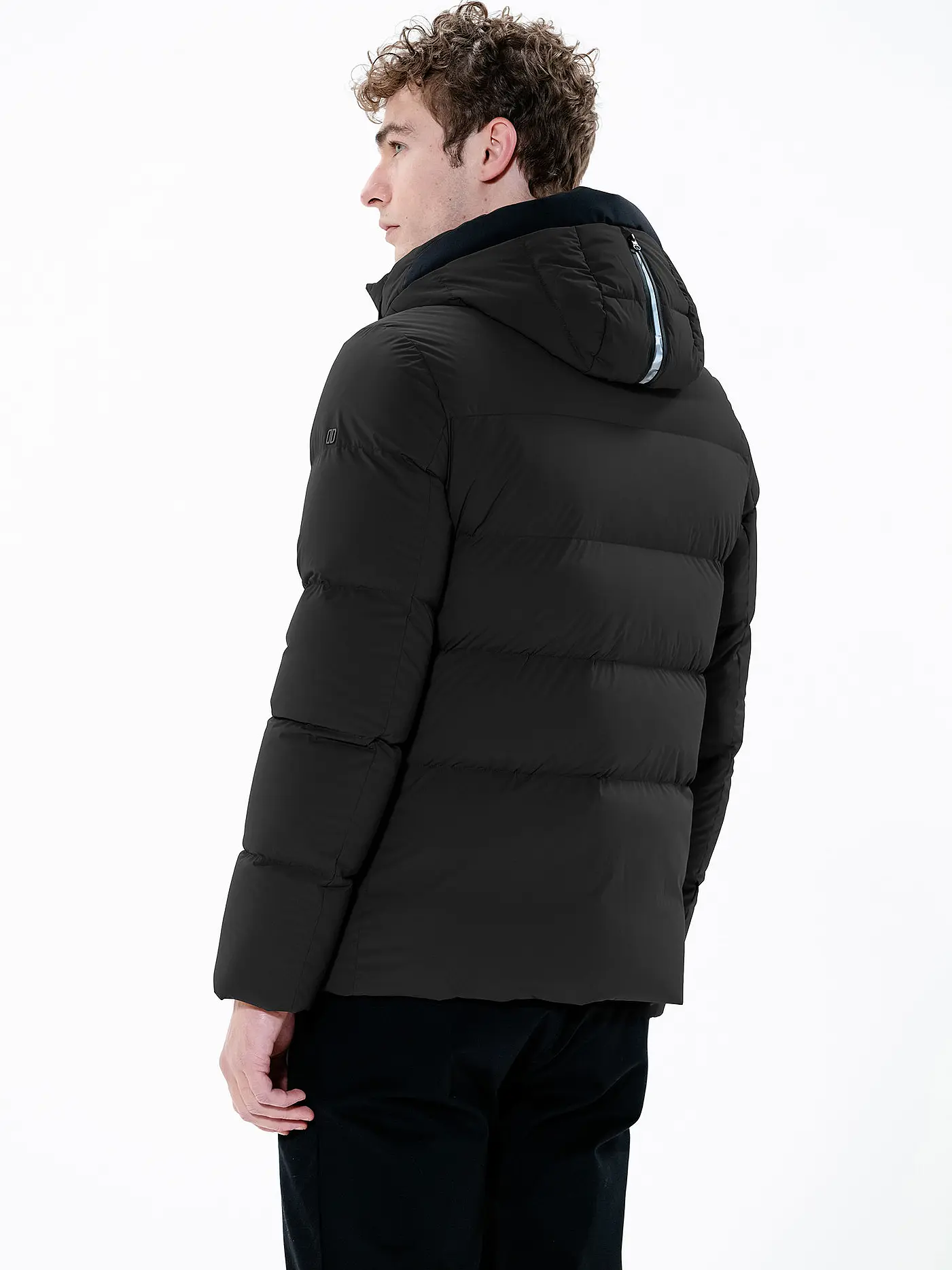 DUNO | Daunenjacke JUMP LICOSA | schwarz
