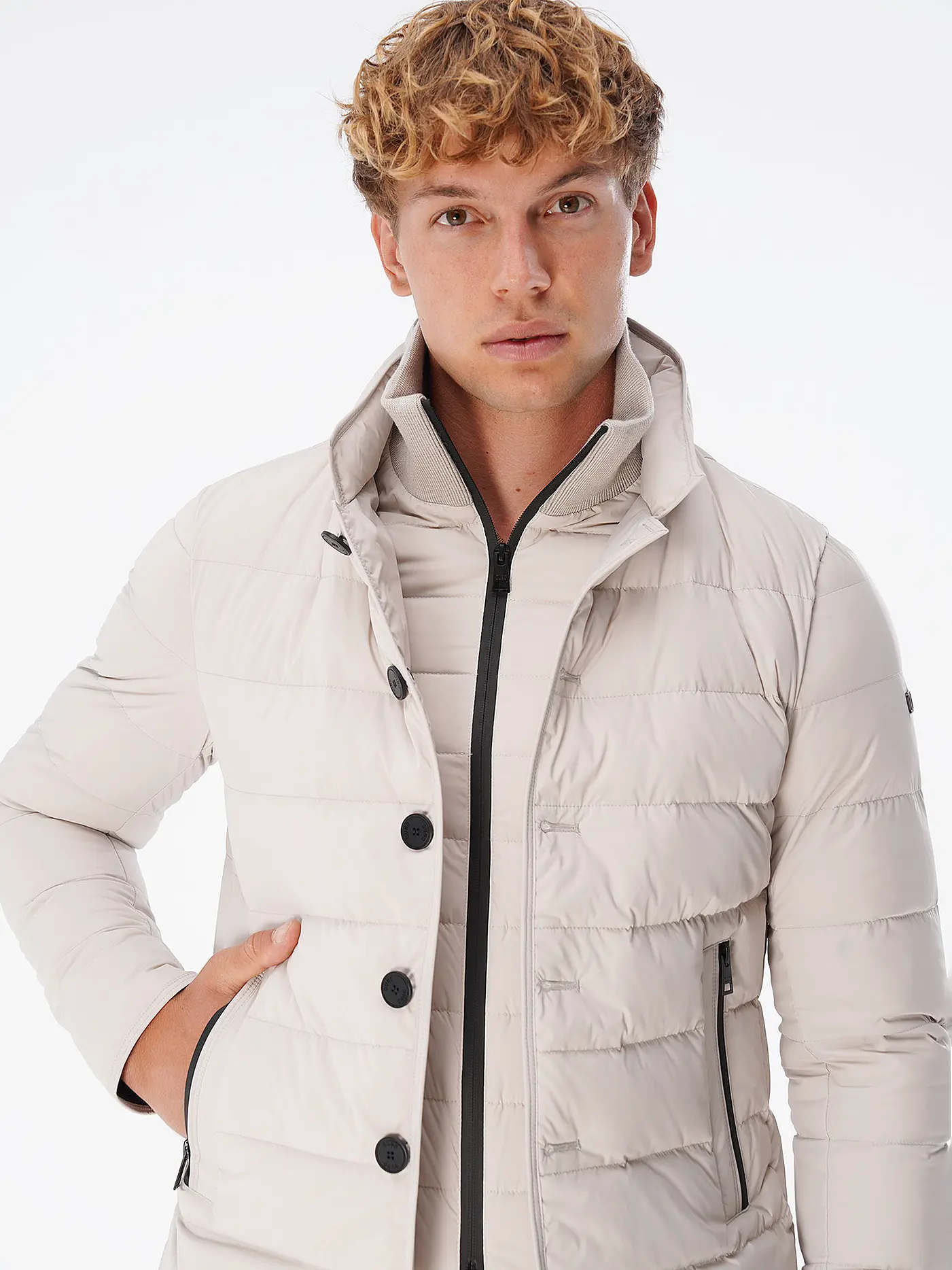 DUNO | Daunenjacke MASTER LICOS | creme