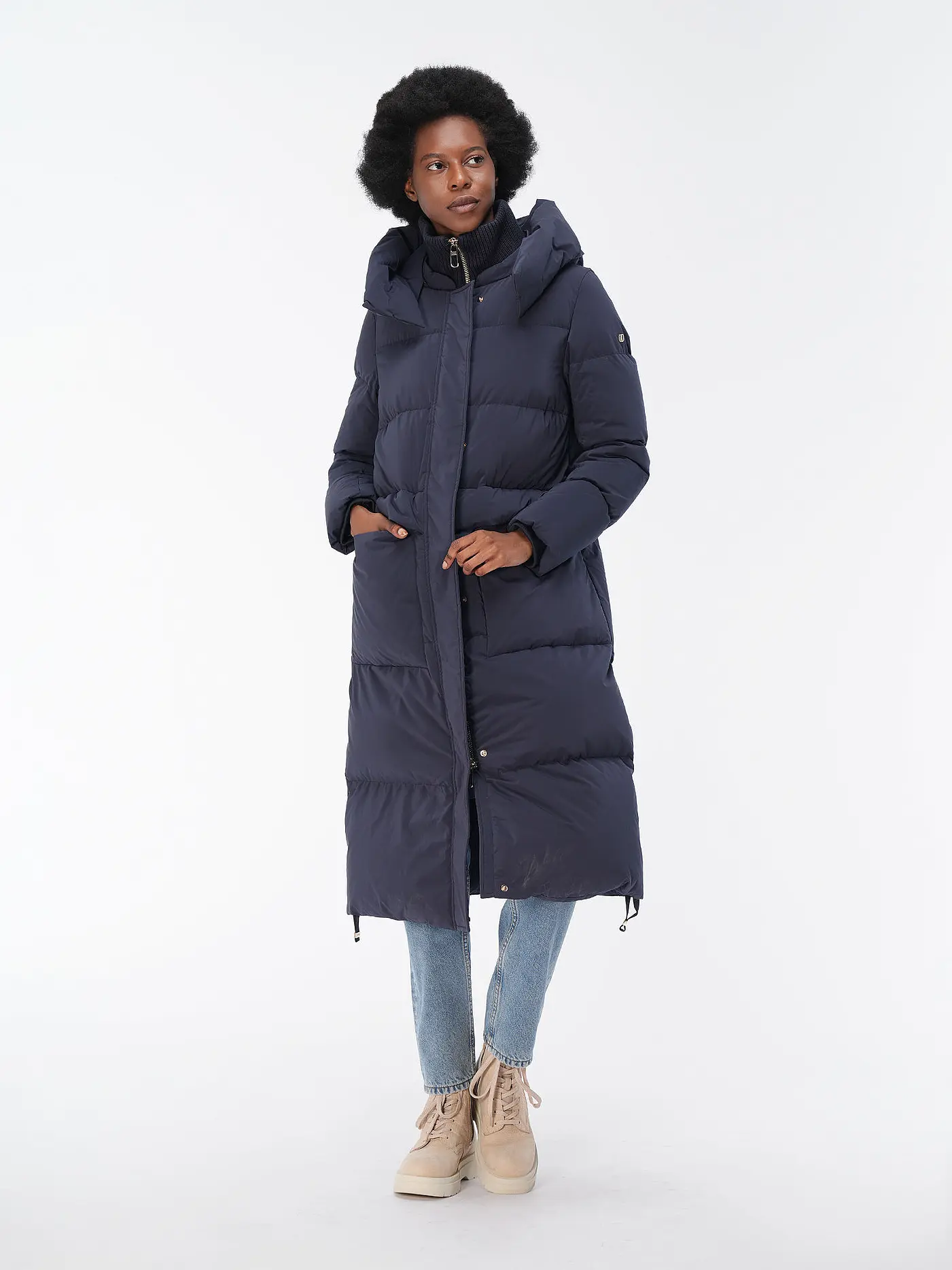 DUNO | Daunenparke FULLY | blau