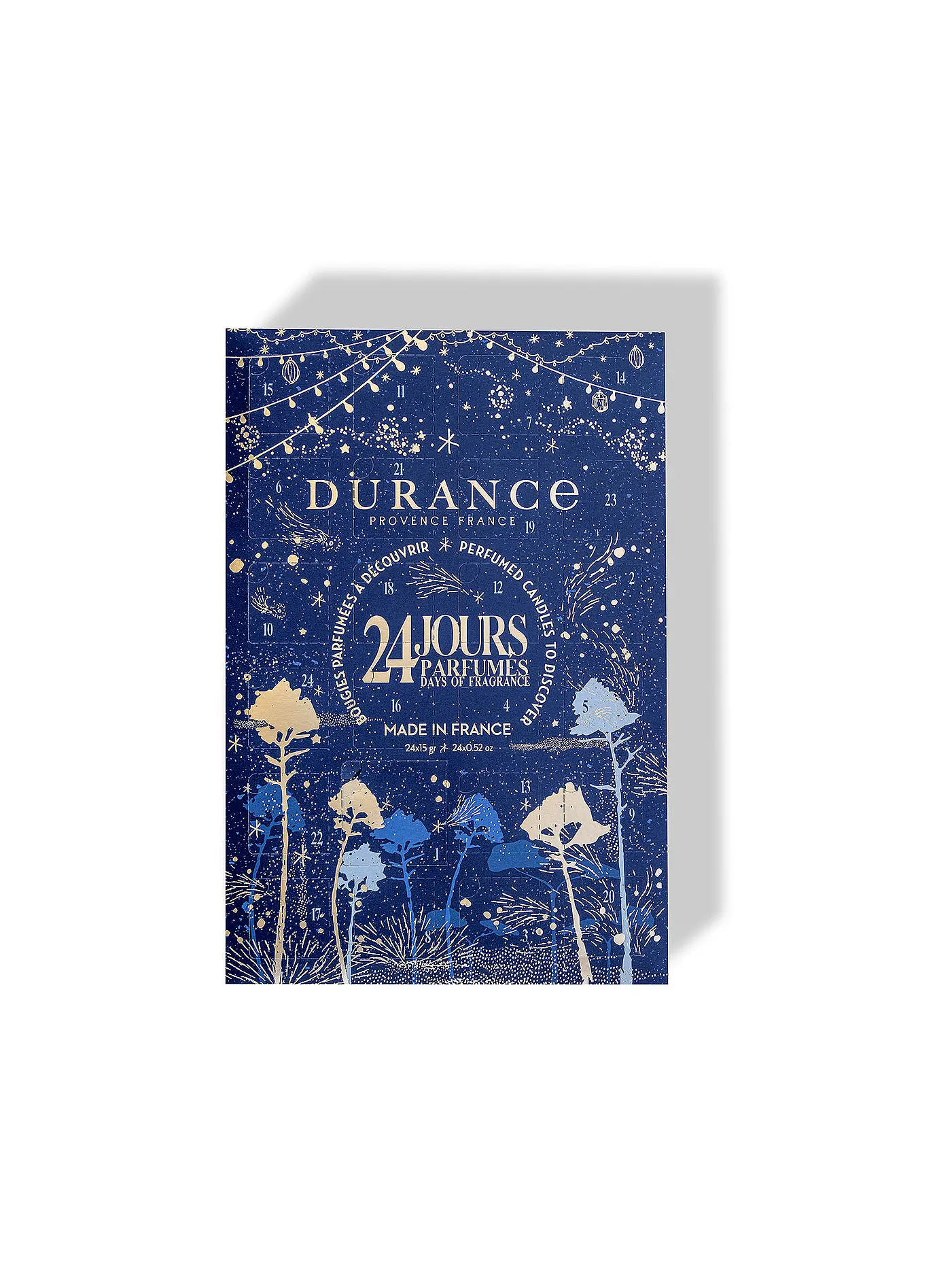 DURANCE | Kerzen Adventskalender 2023 | lila