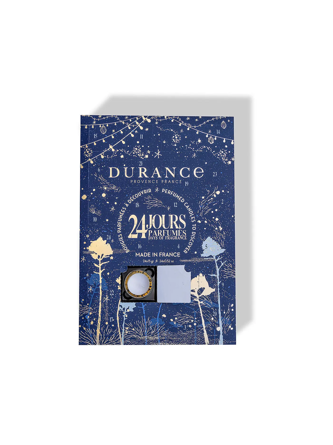 DURANCE | Kerzen Adventskalender 2023 | lila