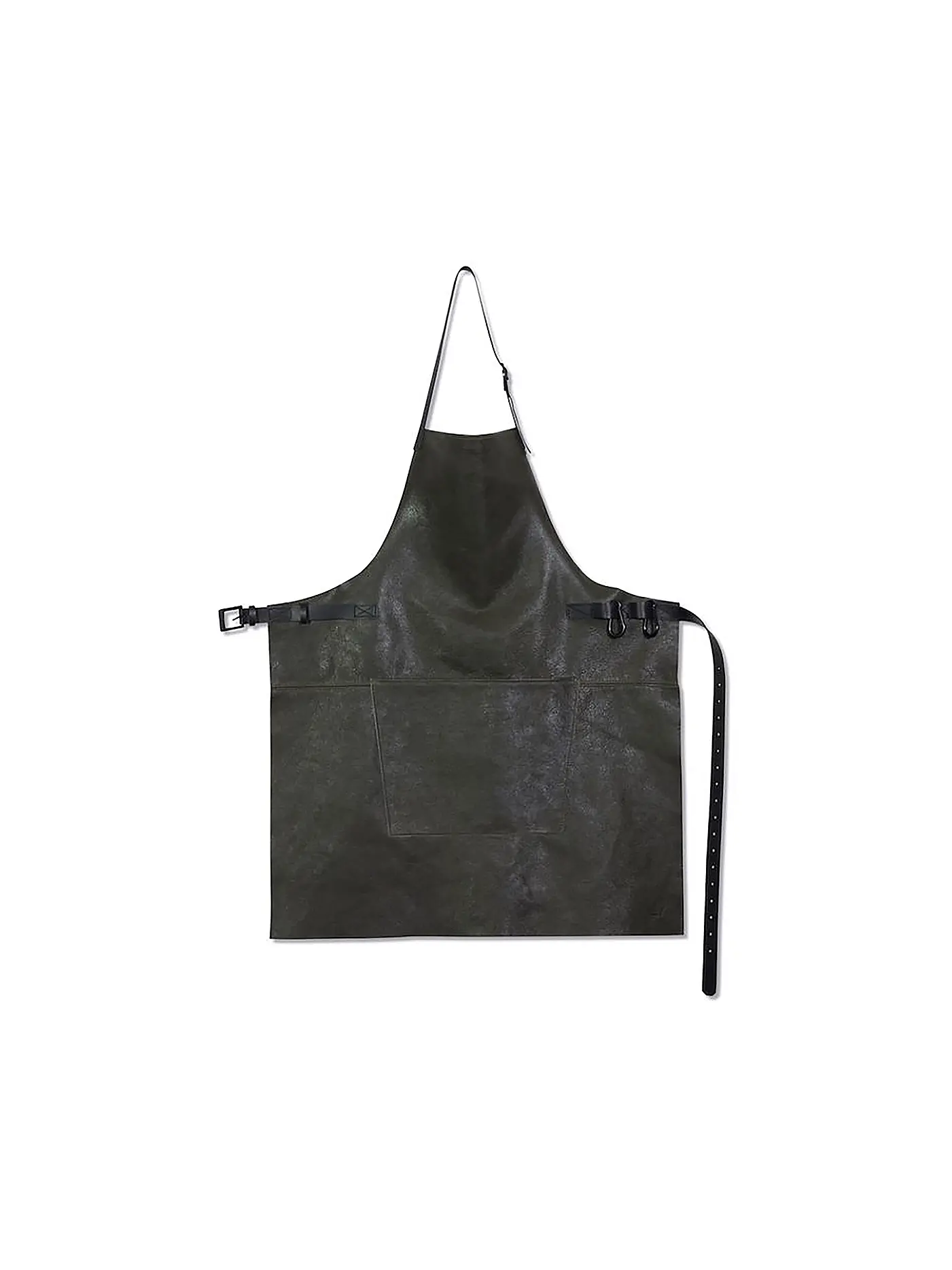 DUTCH DE LUXE | Lederschürze BBQ Style Vintage Braun | grau