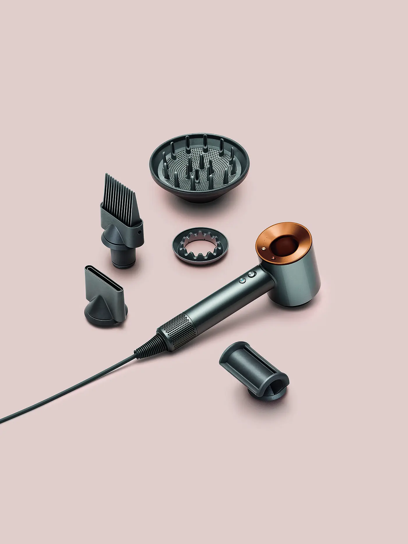 DYSON | Haartrockner - dyson supersonic ( Nickel/Kupfer ) | silber