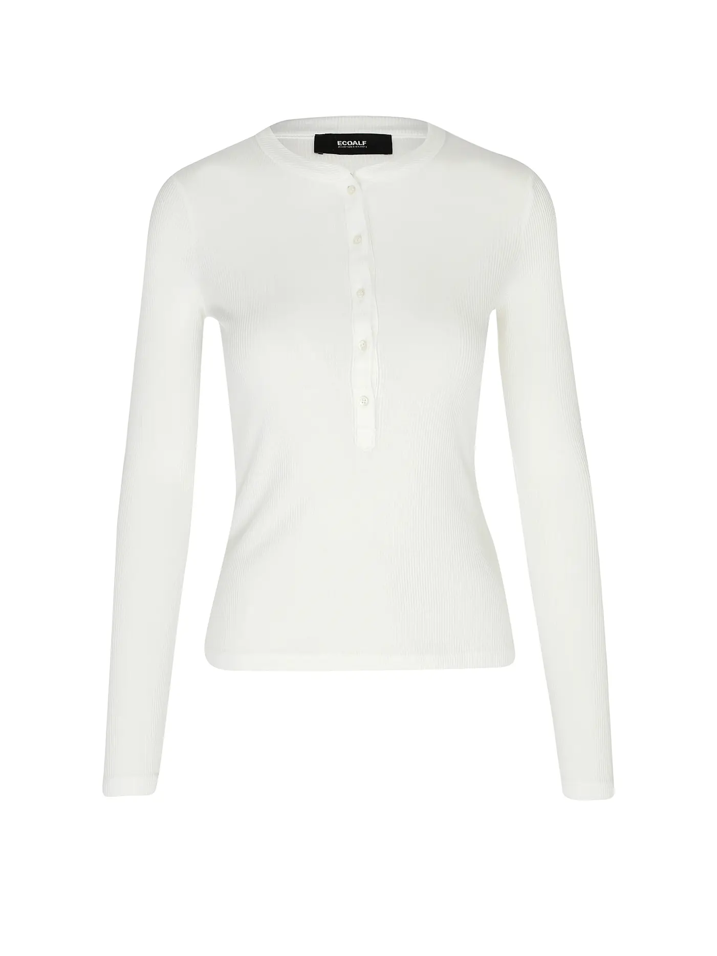 ECOALF | Langarmshirt GAVIEALF | creme