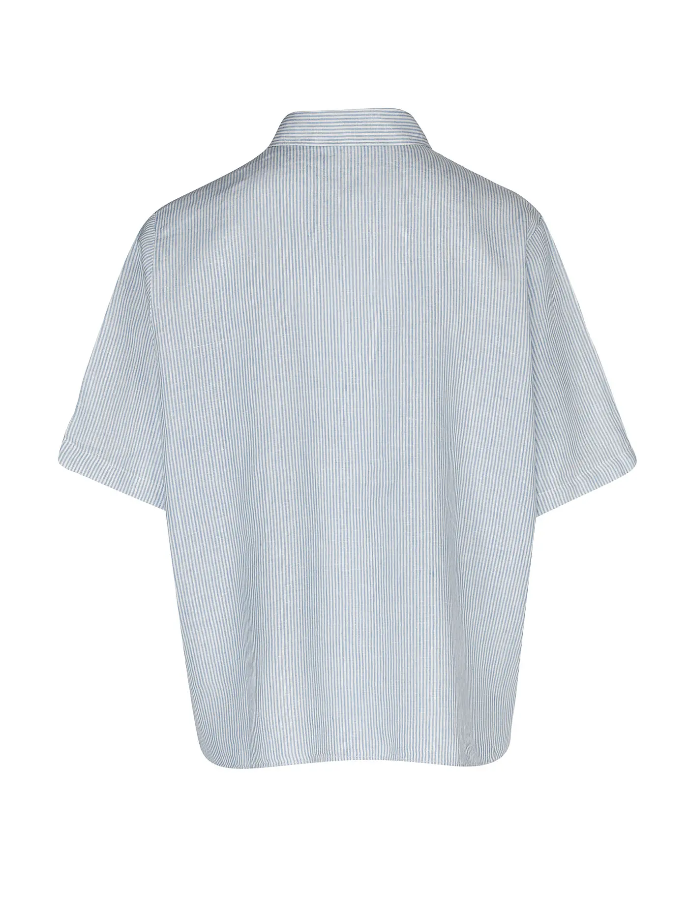ECOALF | Leinenbluse Regular Fit | hellblau