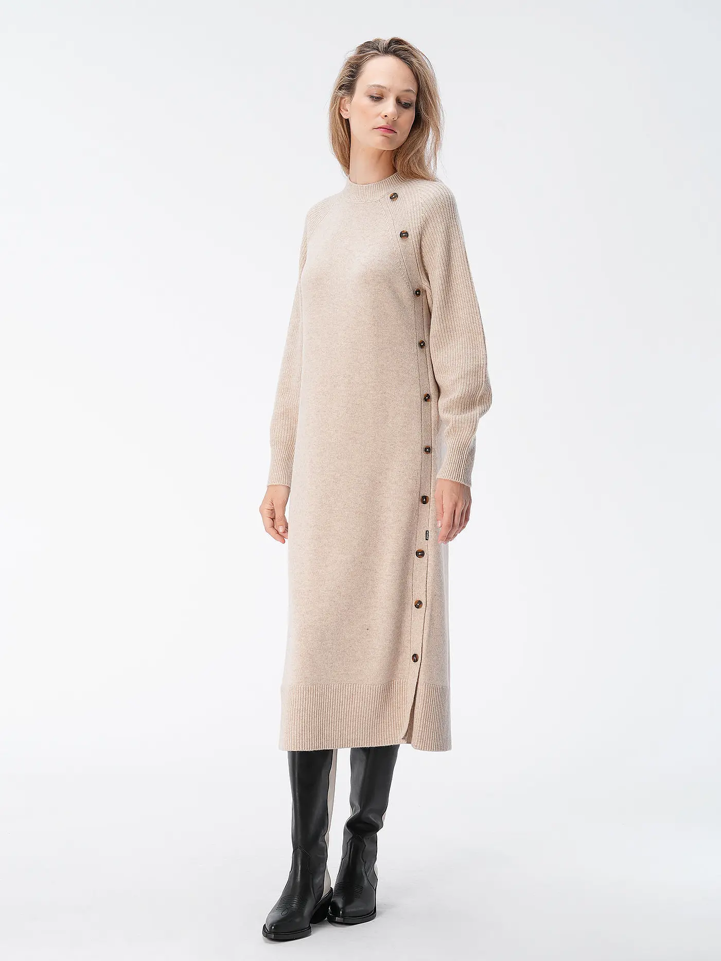ECOALF | Midikleid TEJOALF | camel