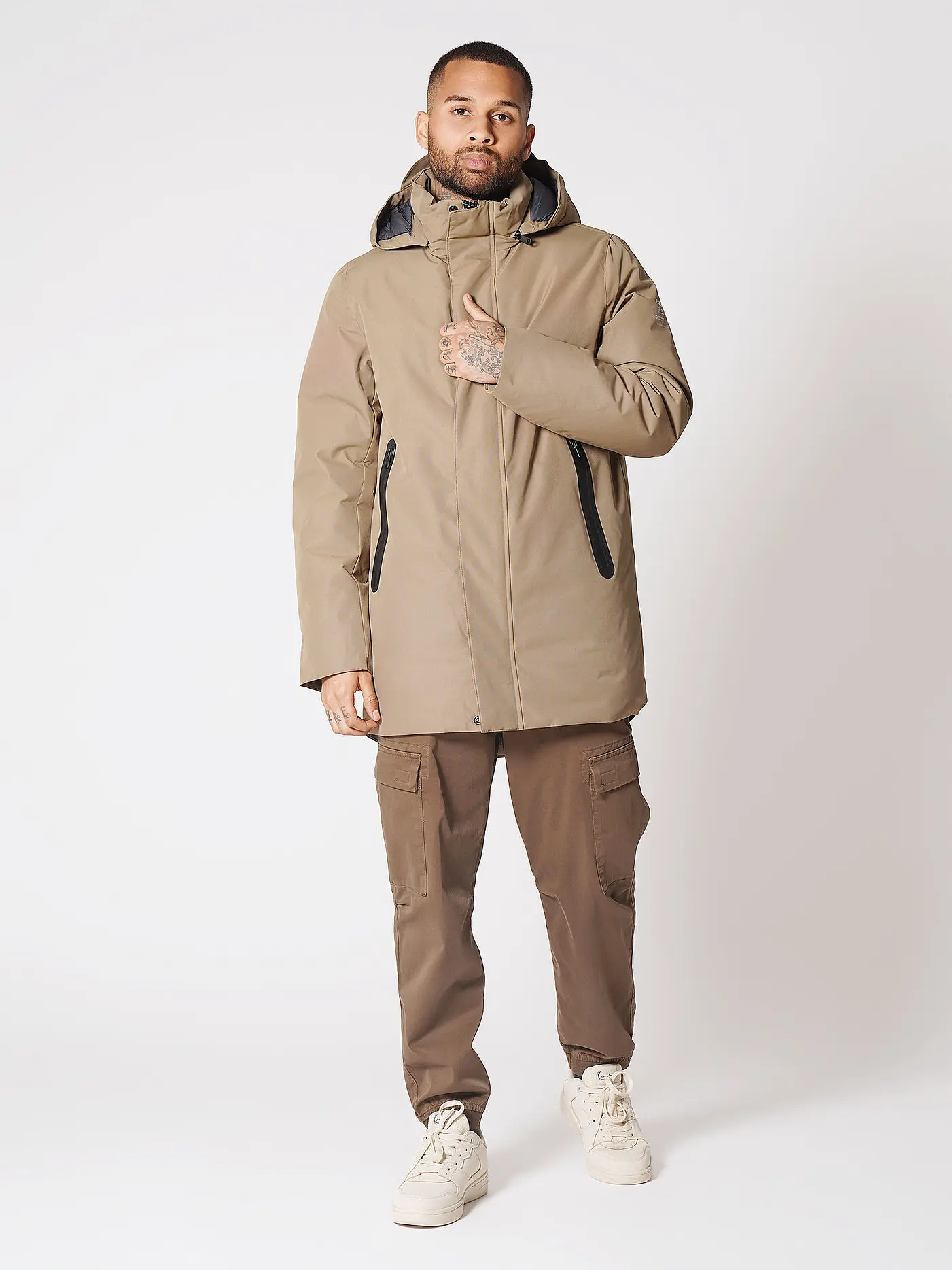 ECOALF | Parka PARKOALF | beige