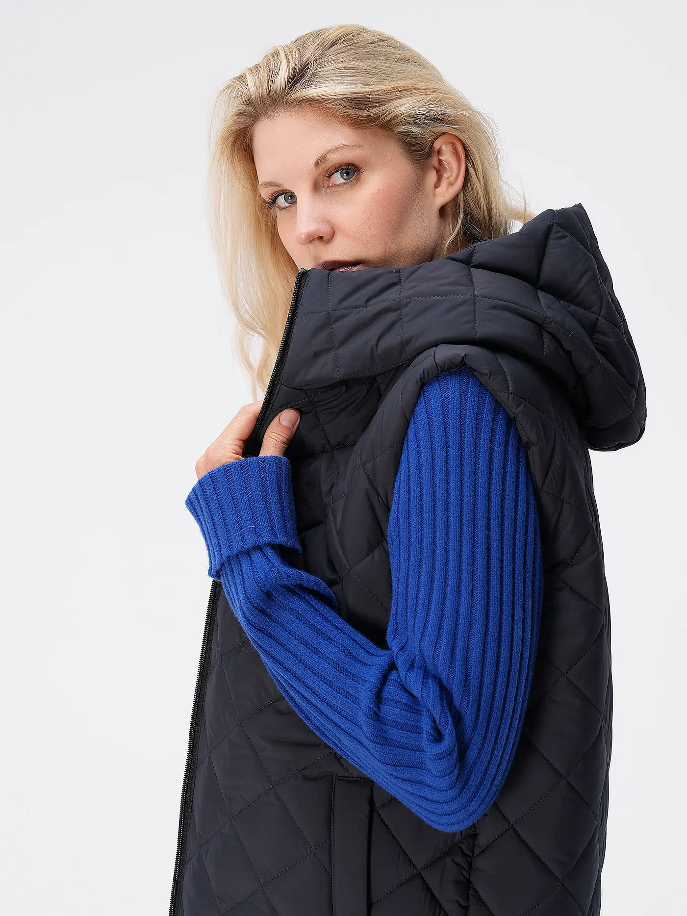 ECOALF | Steppgilet MARAALF | dunkelblau