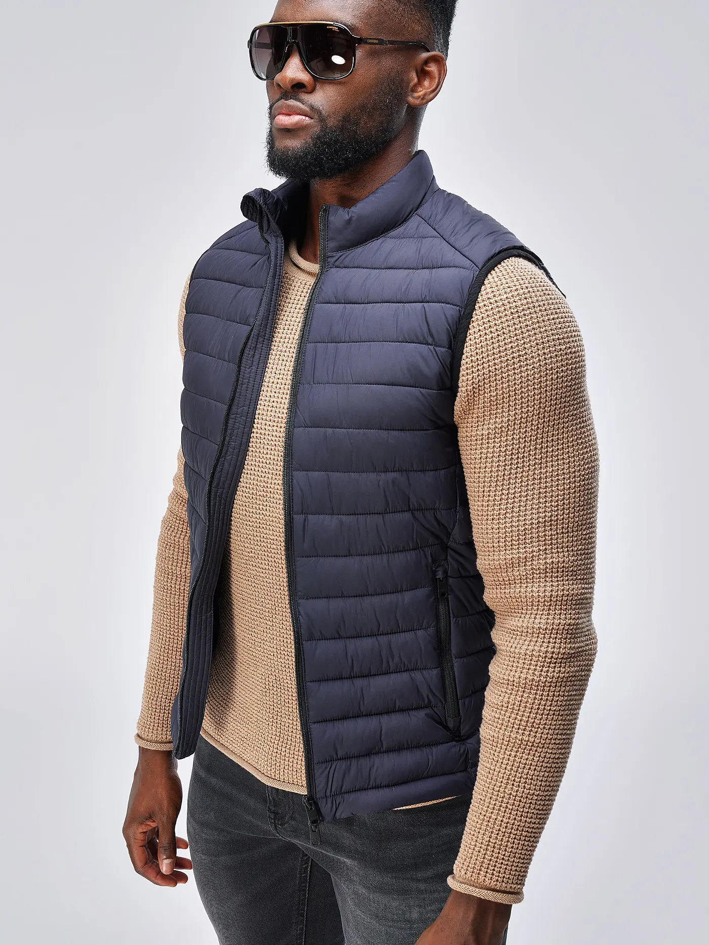 ECOALF | Steppgilet | blau