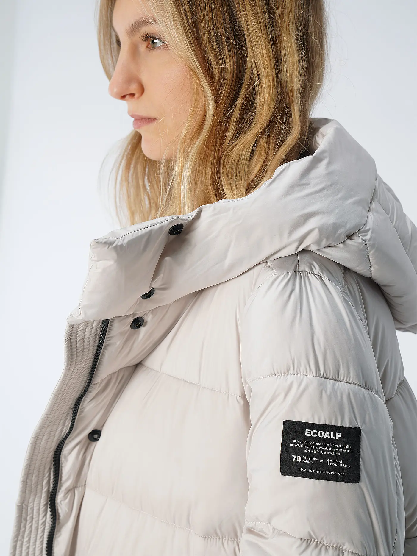 ECOALF | Steppmantel SIBAALF | creme