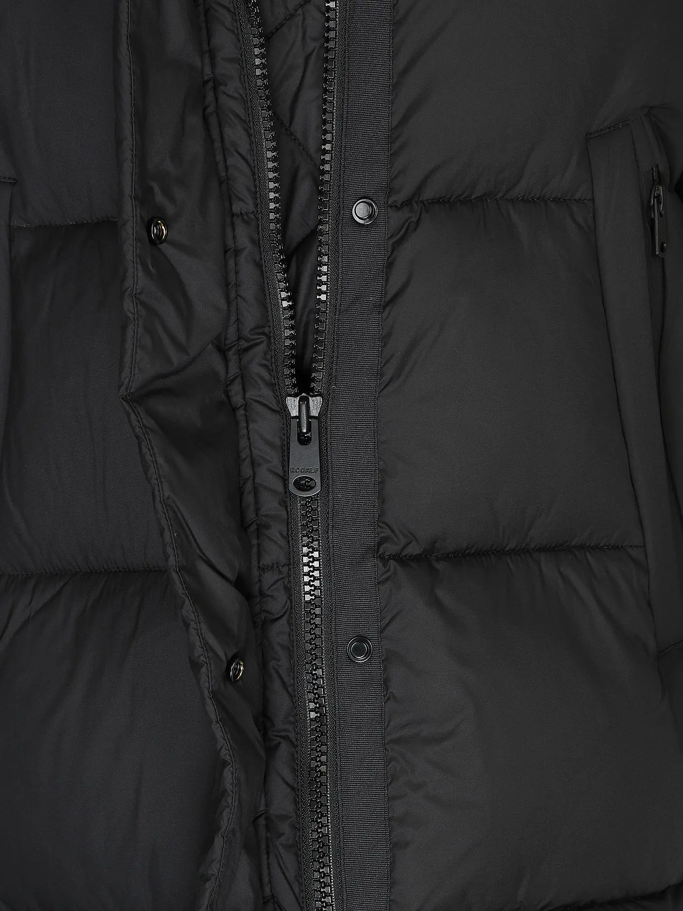 ECOALF | Steppmantel | schwarz