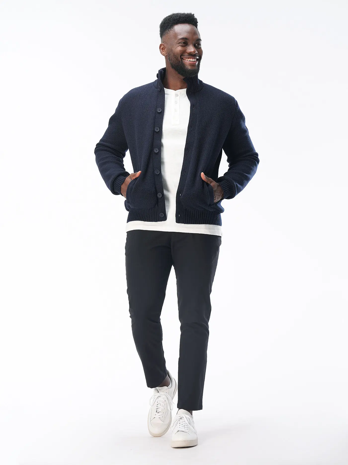 ECOALF | Strickjacke TROCAALF | blau