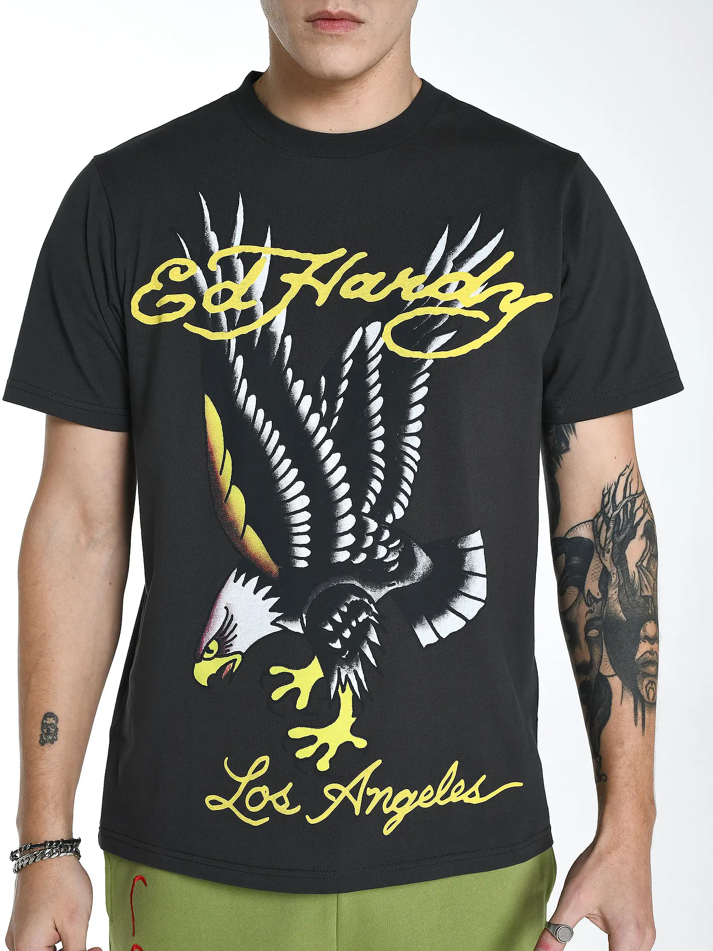 ED HARDY | T-Shirt GLIDE EAGLE | grau