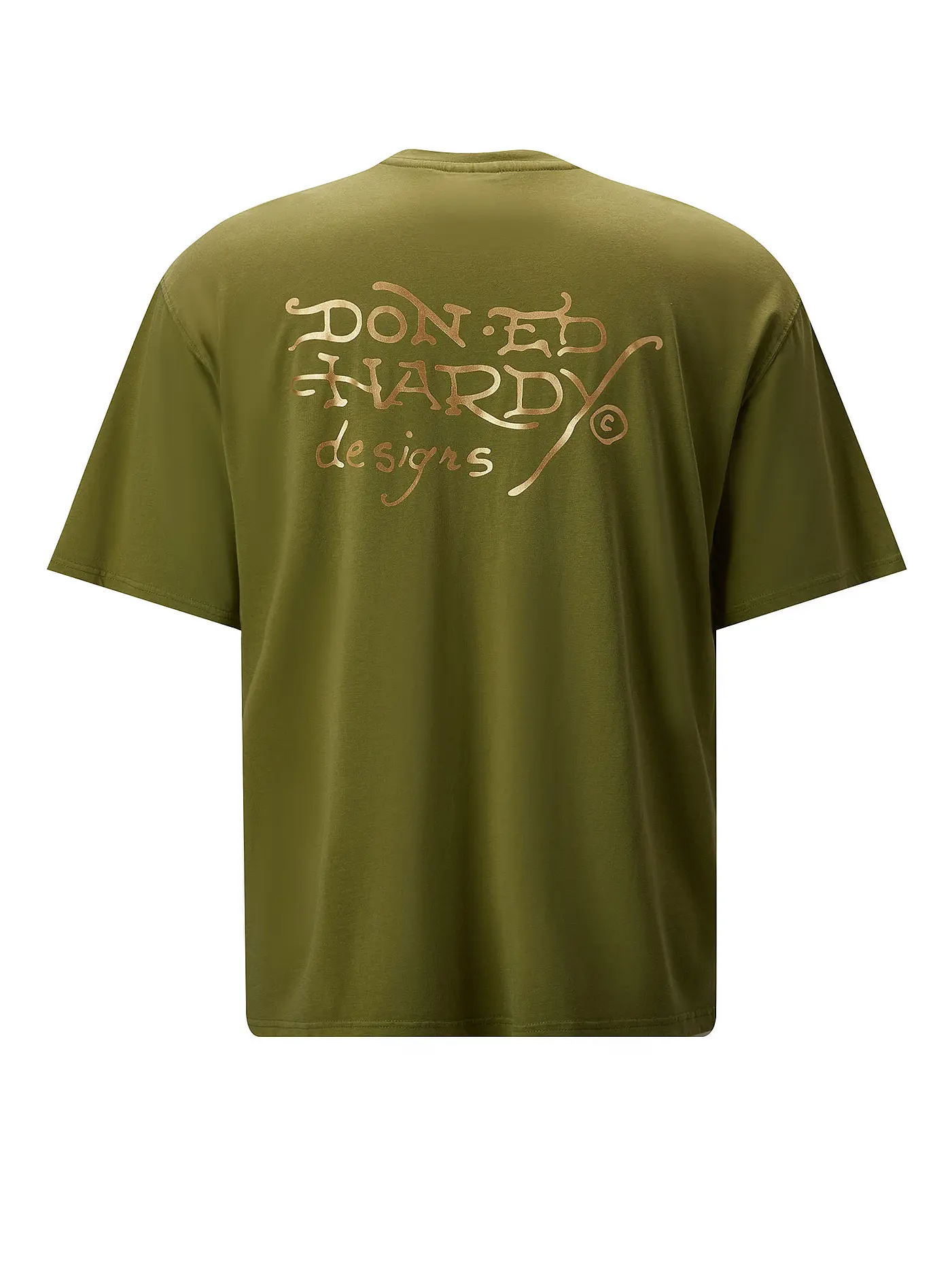ED HARDY | T-Shirt NEW YORK CITY  | olive