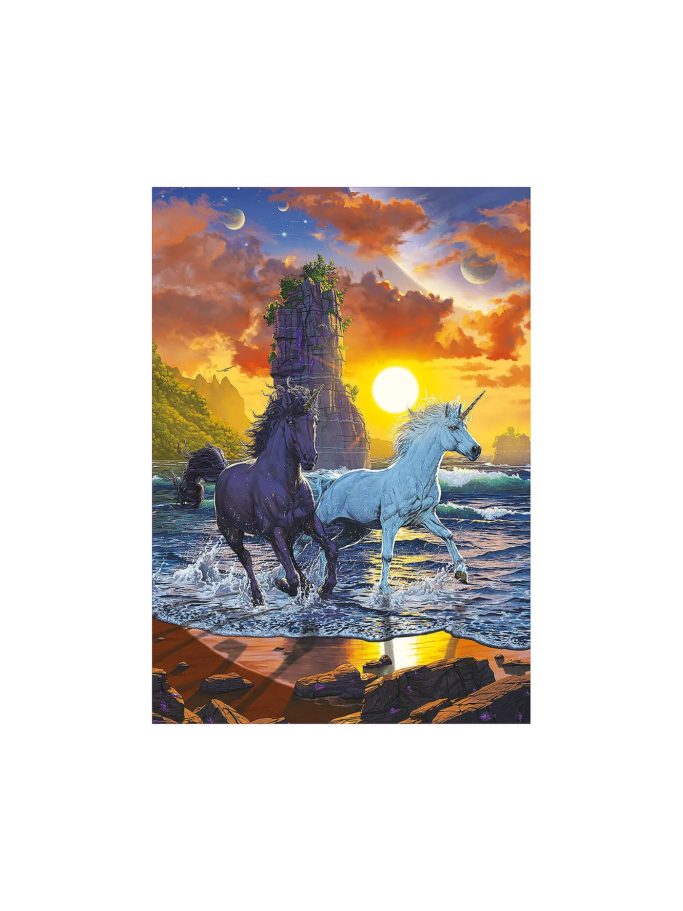 EDUCA | Einhorn Vincent Hie 1000 Teile Puzzle | keine Farbe