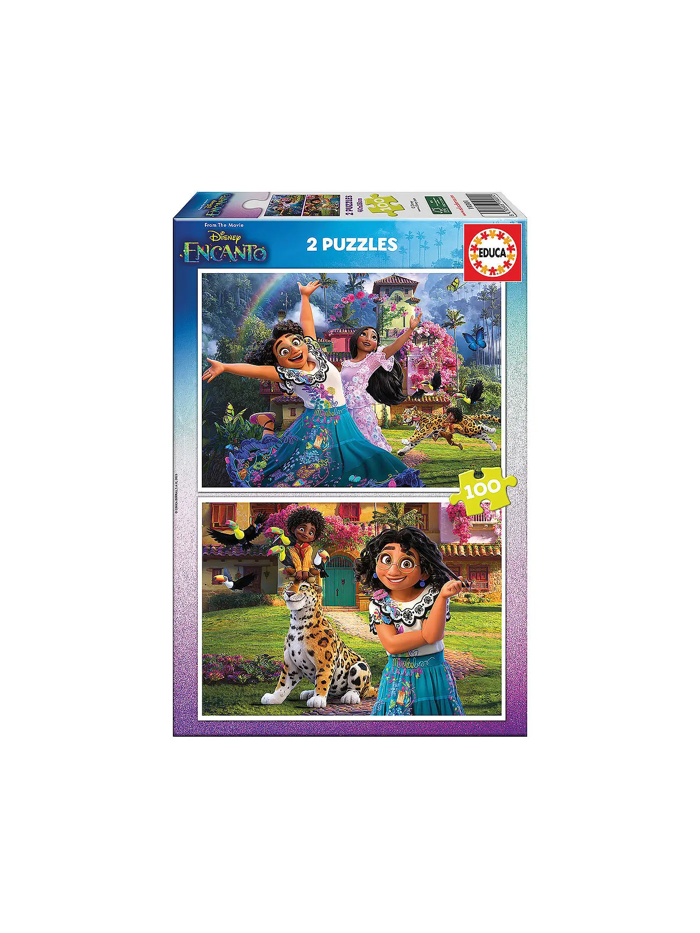 EDUCA | Puzzle - Disney Encanto 2x100 Teile | keine Farbe
