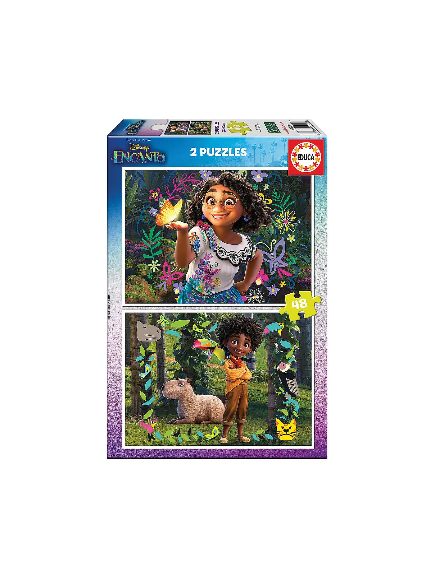 EDUCA | Puzzle - Disney Encanto 2x48 Teile | keine Farbe