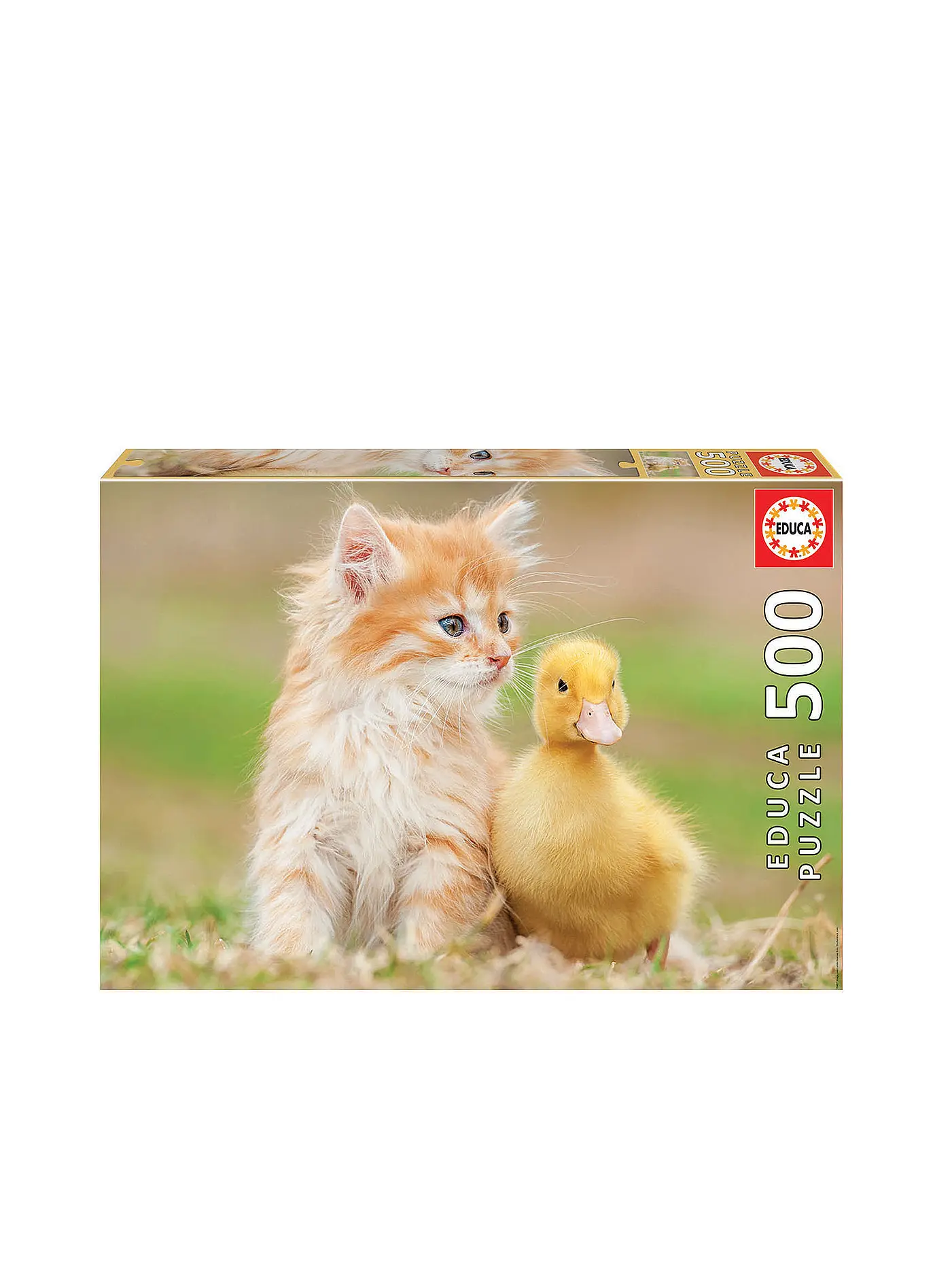 EDUCA | Puzzle - Niedliche Freunde 500 Teile | keine Farbe