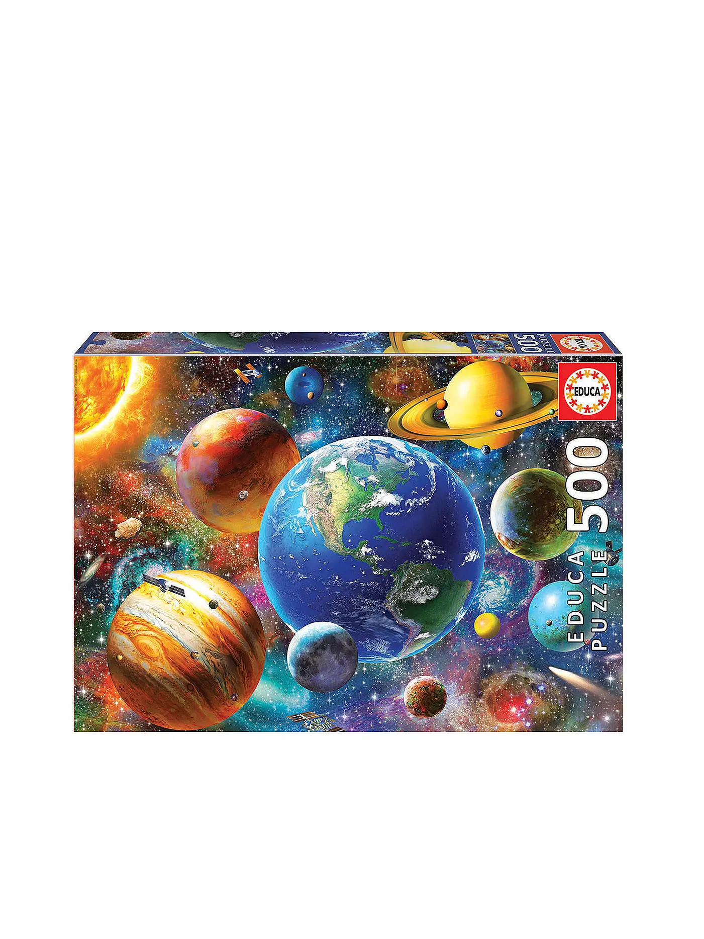 EDUCA | Puzzle - Sonnensystem 500 Teile | keine Farbe