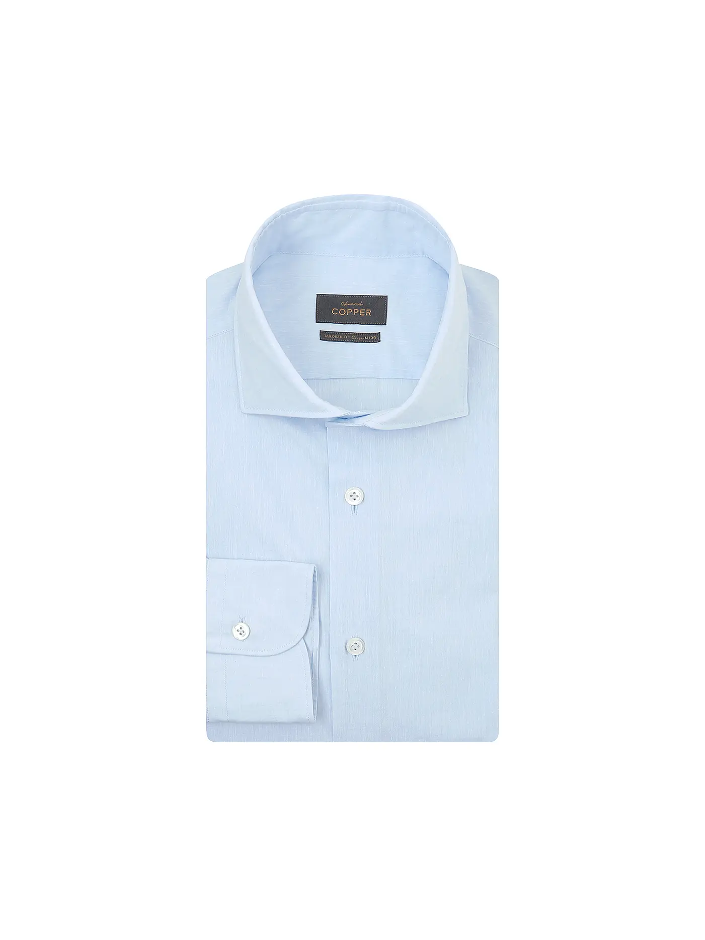 EDWARD COPPER | Hemd Tailored Fit | hellblau