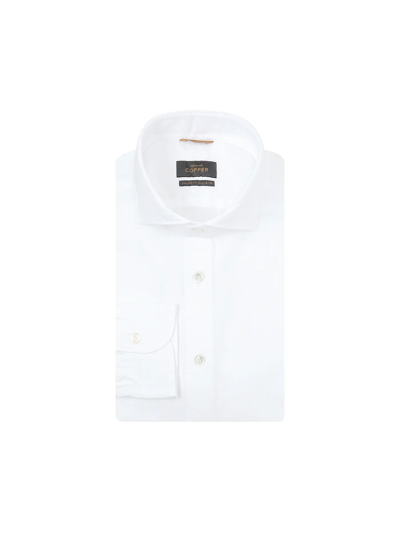 EDWARD COPPER | Hemd Tailored Fit | weiss