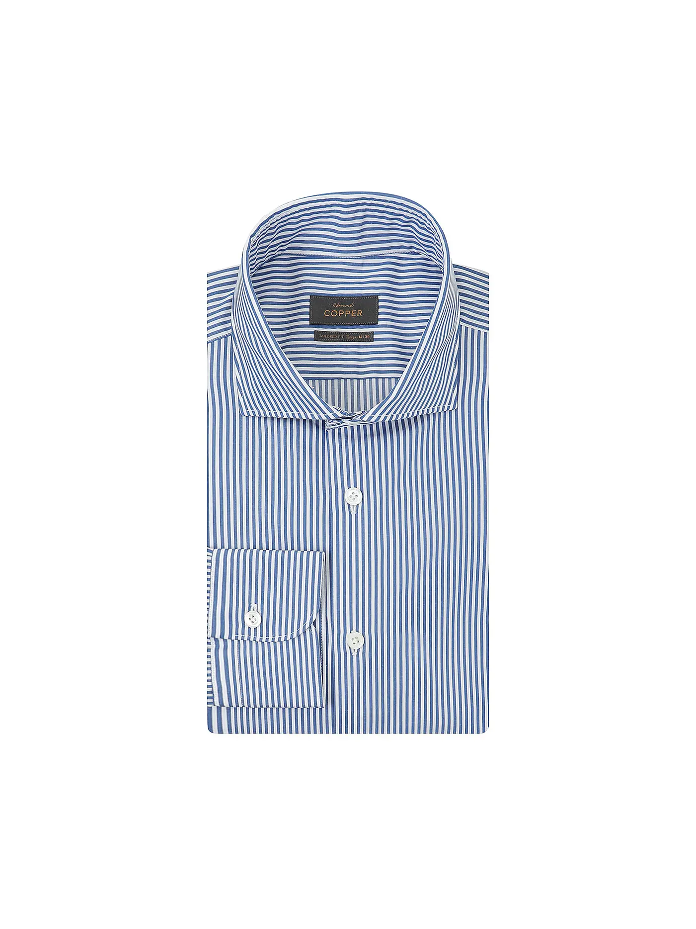 EDWARD COPPER | Hemd Tailored Fit | blau