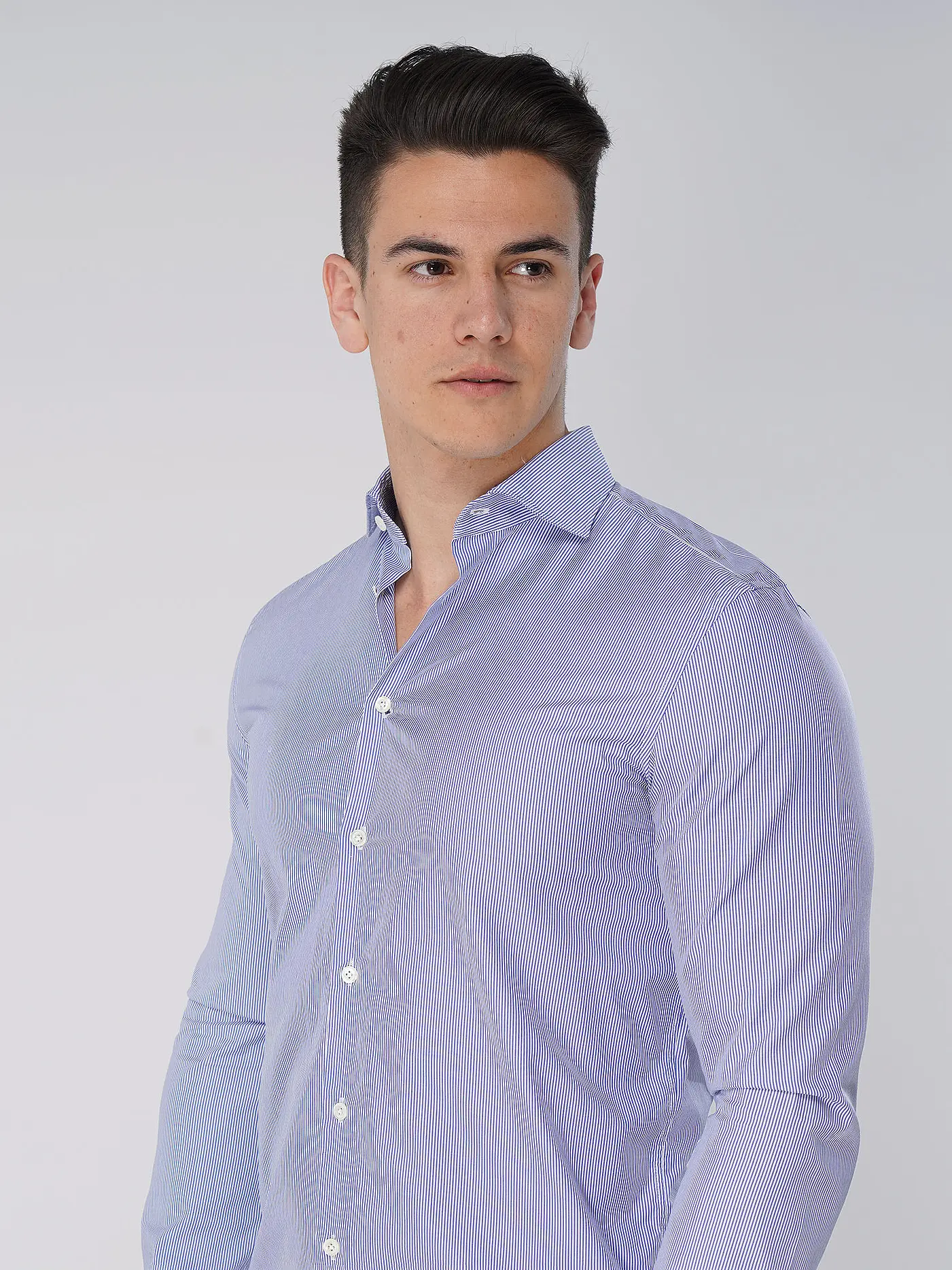 EDWARD COPPER | Hemd Tailored Fit | blau