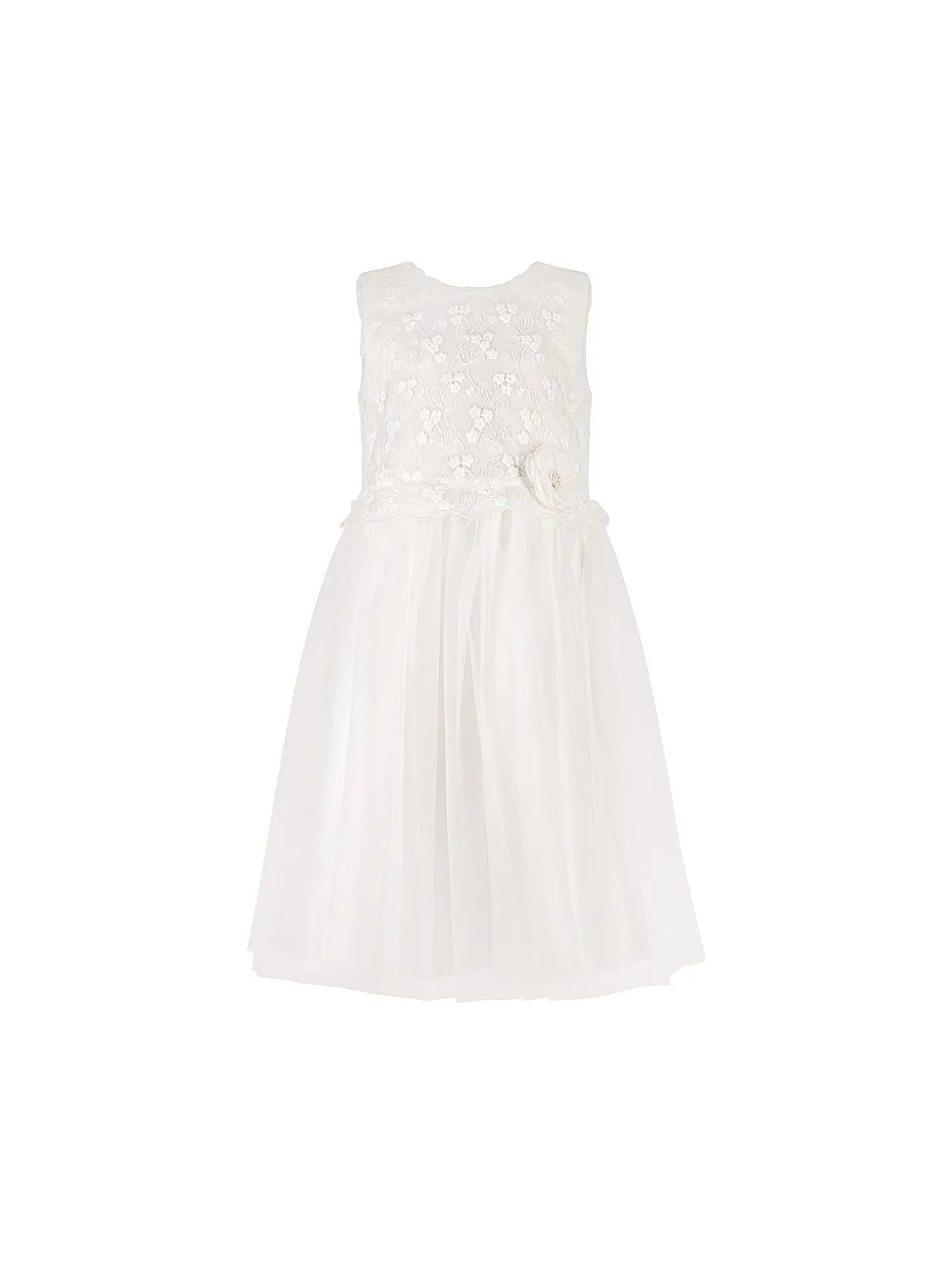 EISEND | Mädchen Kleid | creme