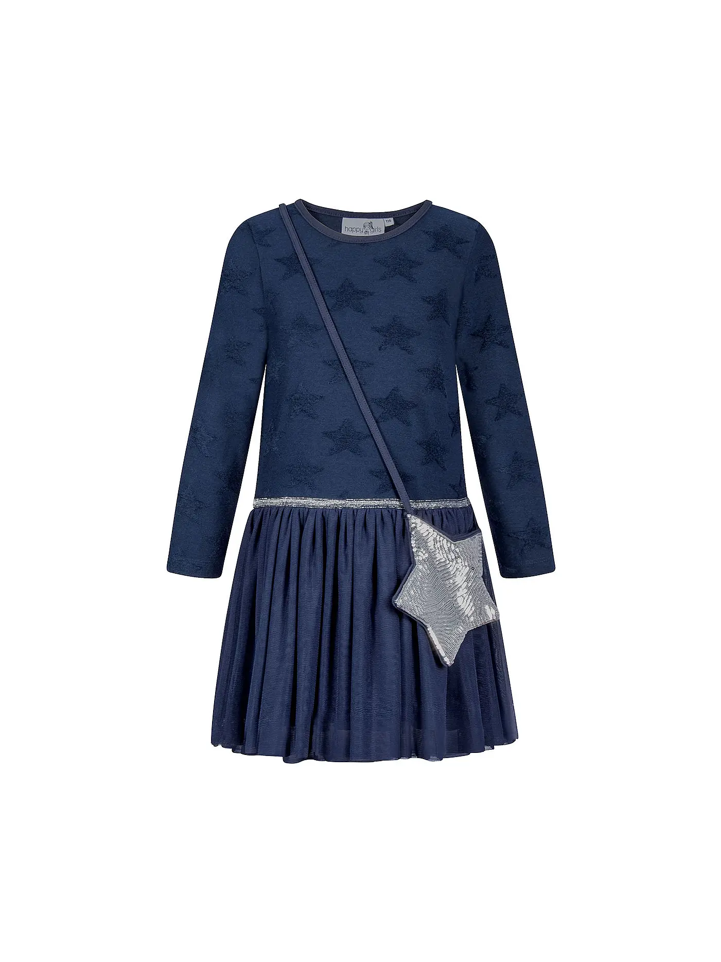 EISEND | Mädchen Kleid | dunkelblau