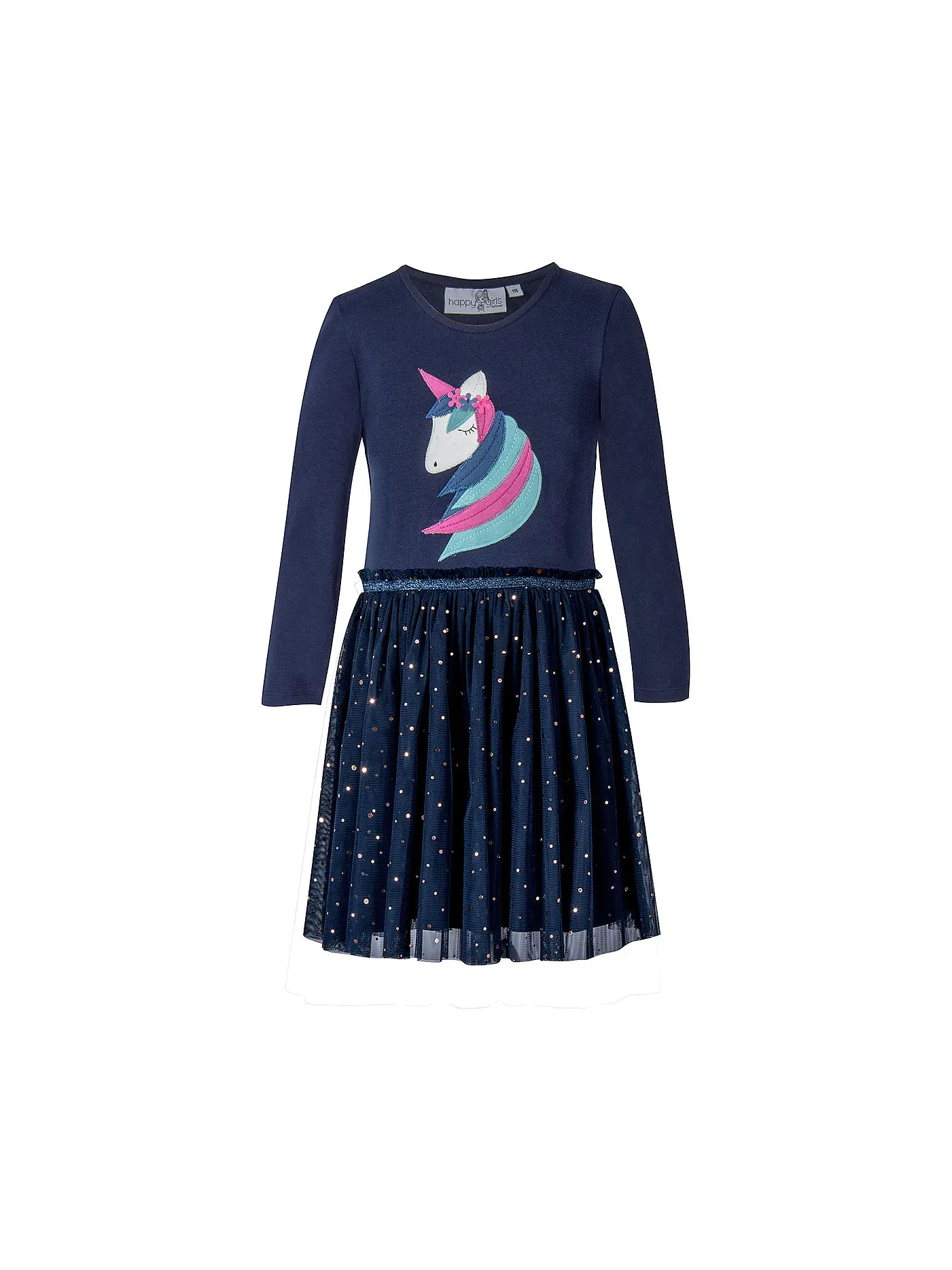 EISEND | Mädchen Kleid | dunkelblau