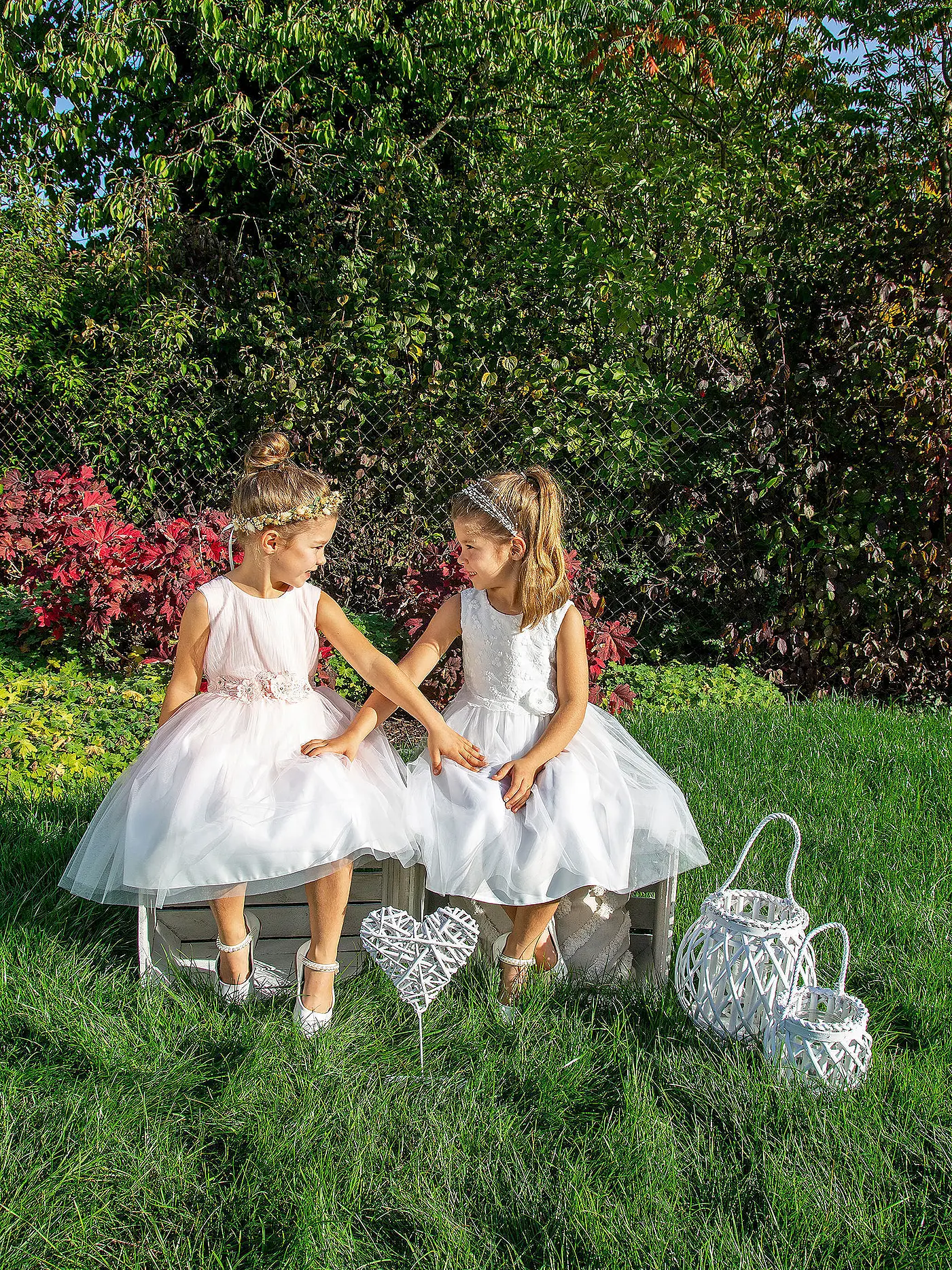 EISEND | Mädchen Kleid | creme