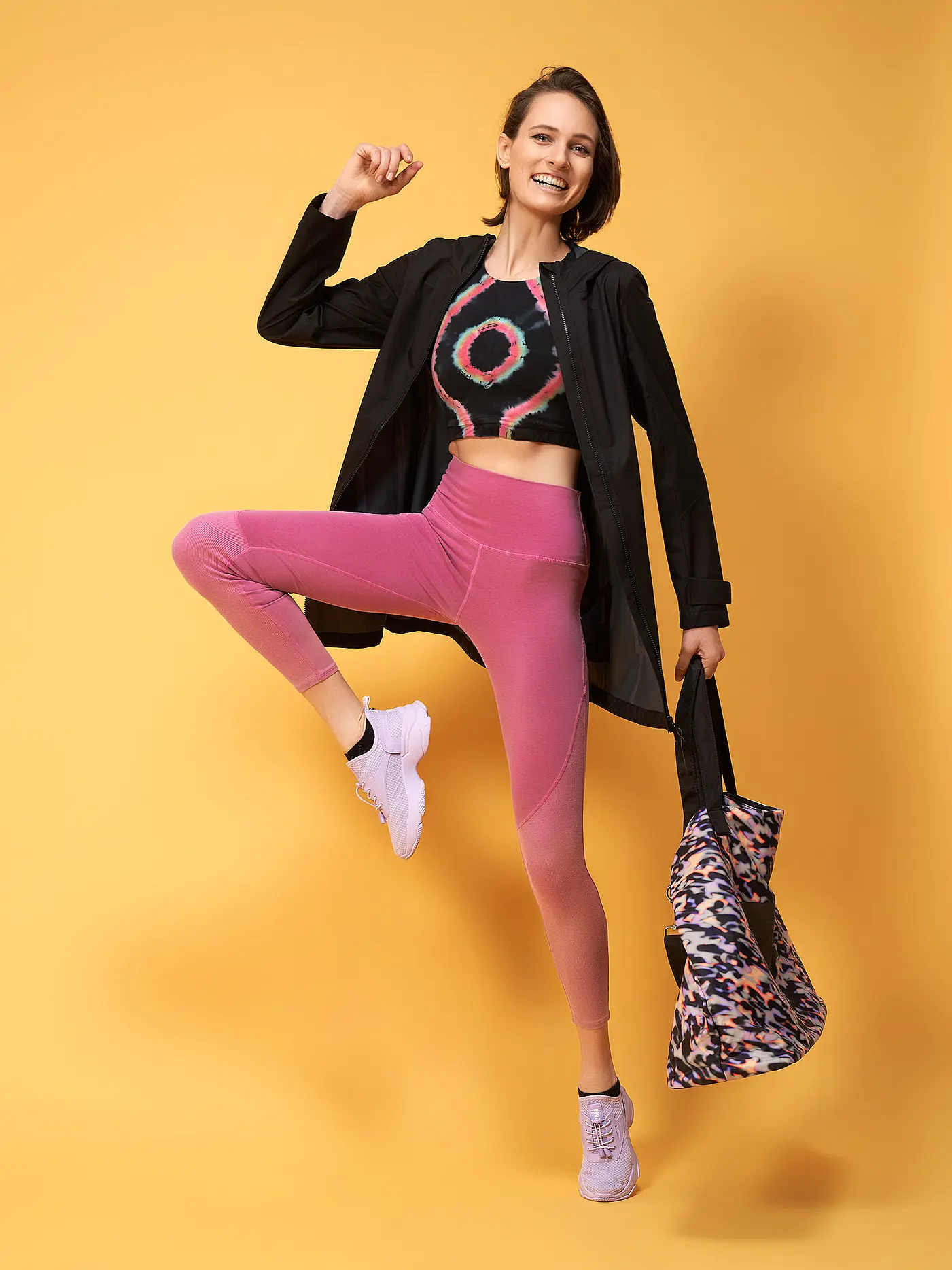 ELECTRIC & ROSE | Leggings VINTAGE ZUMA | pink