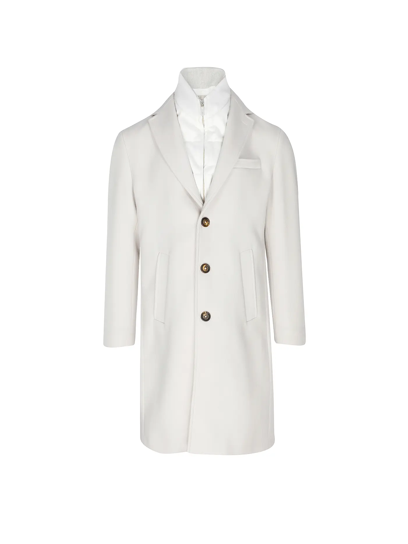 ELEVENTY | Wollmantel | creme