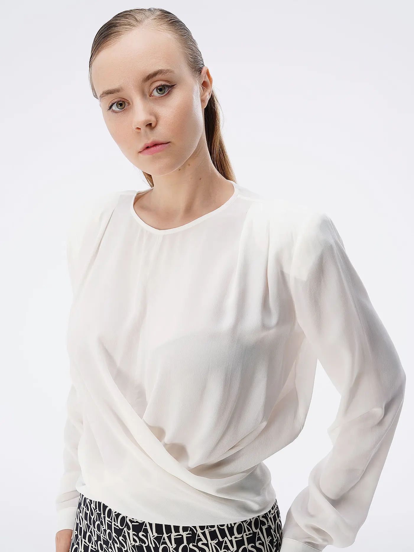 EMPORIO ARMANI | Bluse | weiss