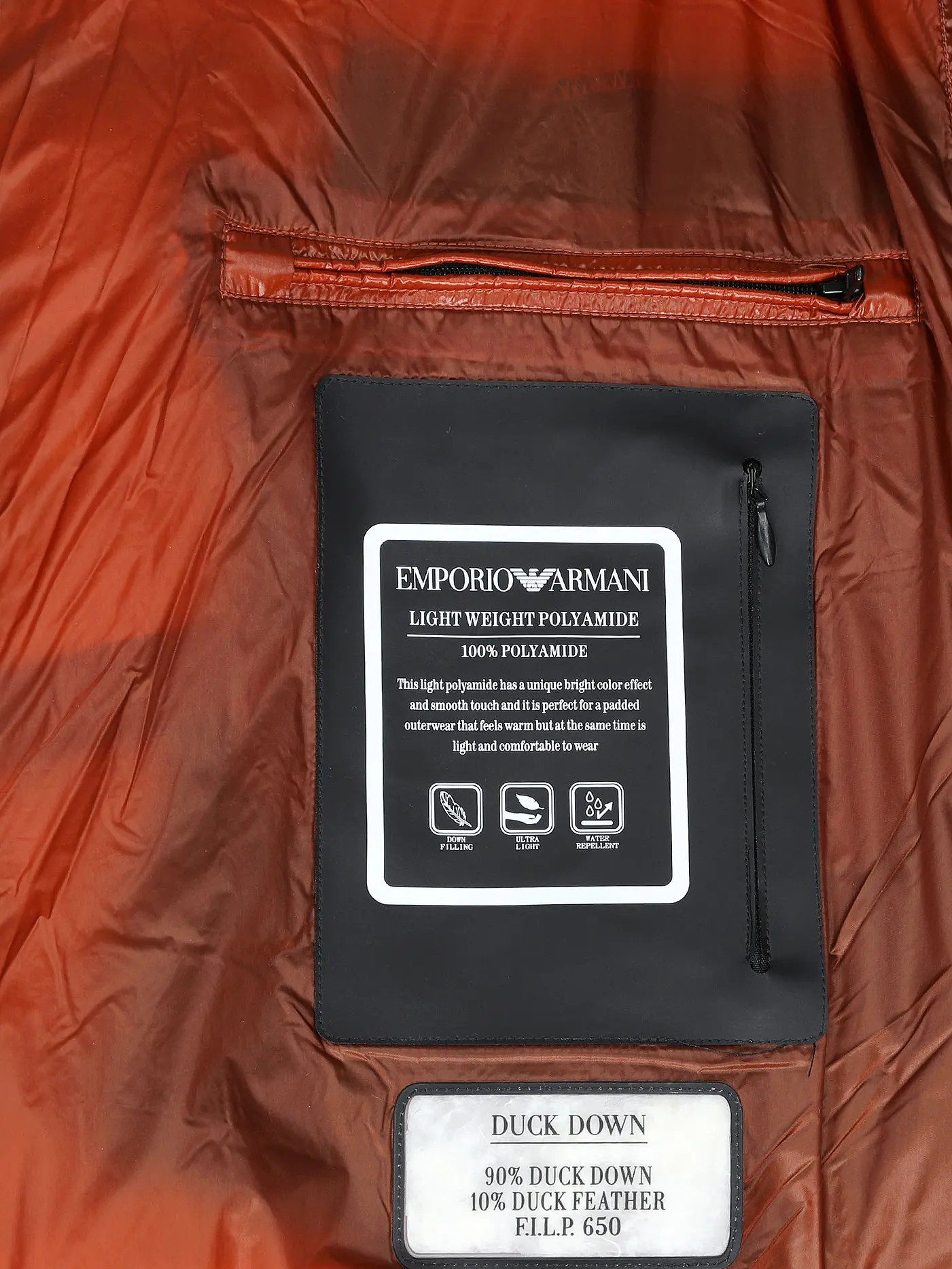 EMPORIO ARMANI | Leichtsteppjacke | rot