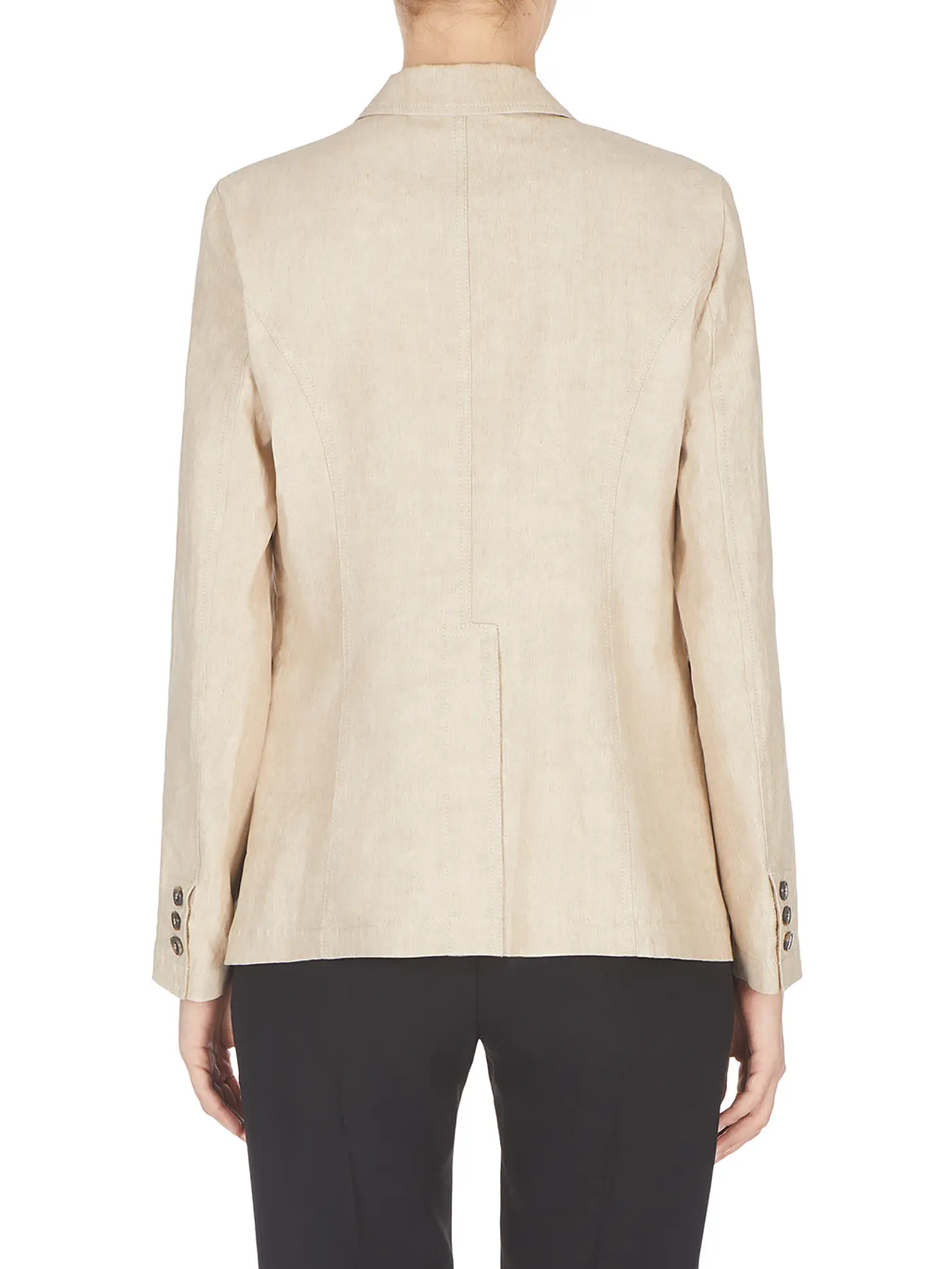 EMPORIO ARMANI | Leinenblazer Icon | beige