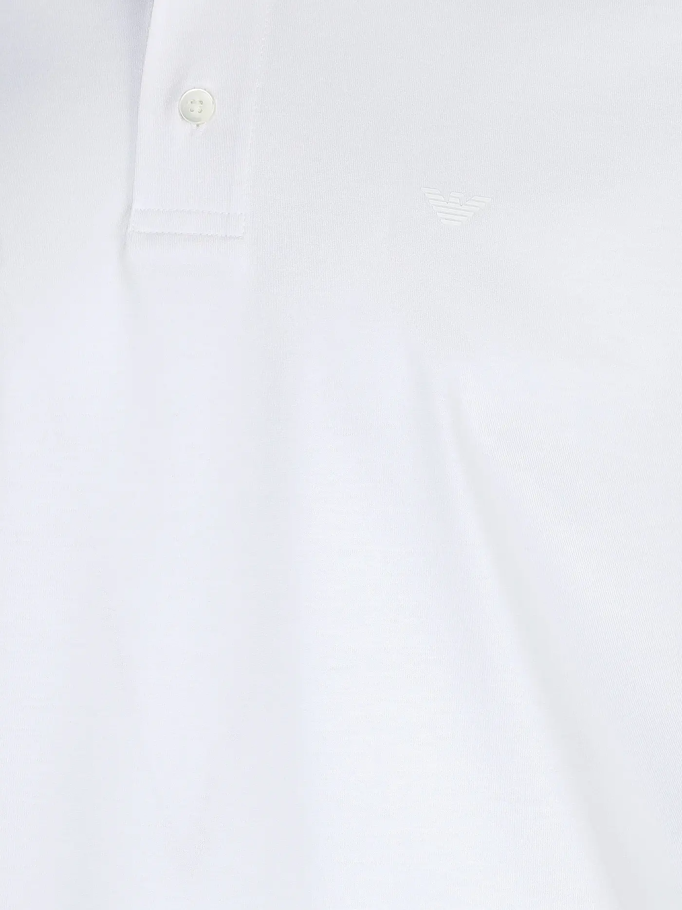EMPORIO ARMANI | Poloshirt Essential | weiss