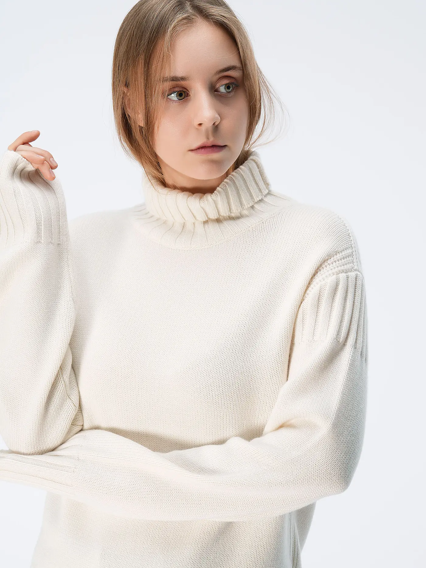 EMPORIO ARMANI | Rollkragenpullover | weiss