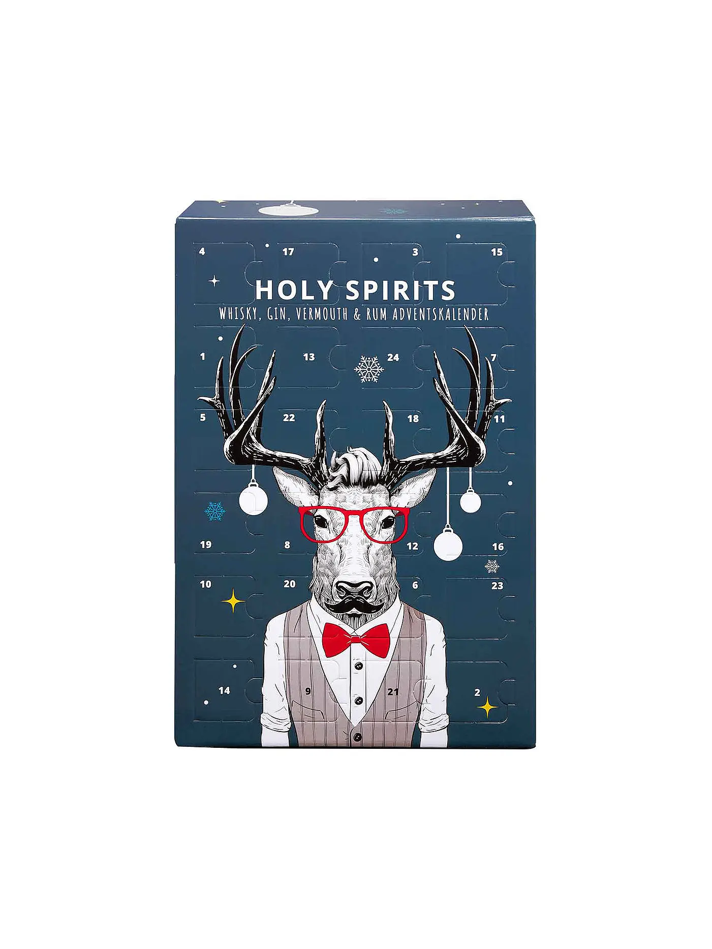 ENGLISH TEA SHOP | Adventkalender Holy Spirits 24x20ml  | dunkelblau