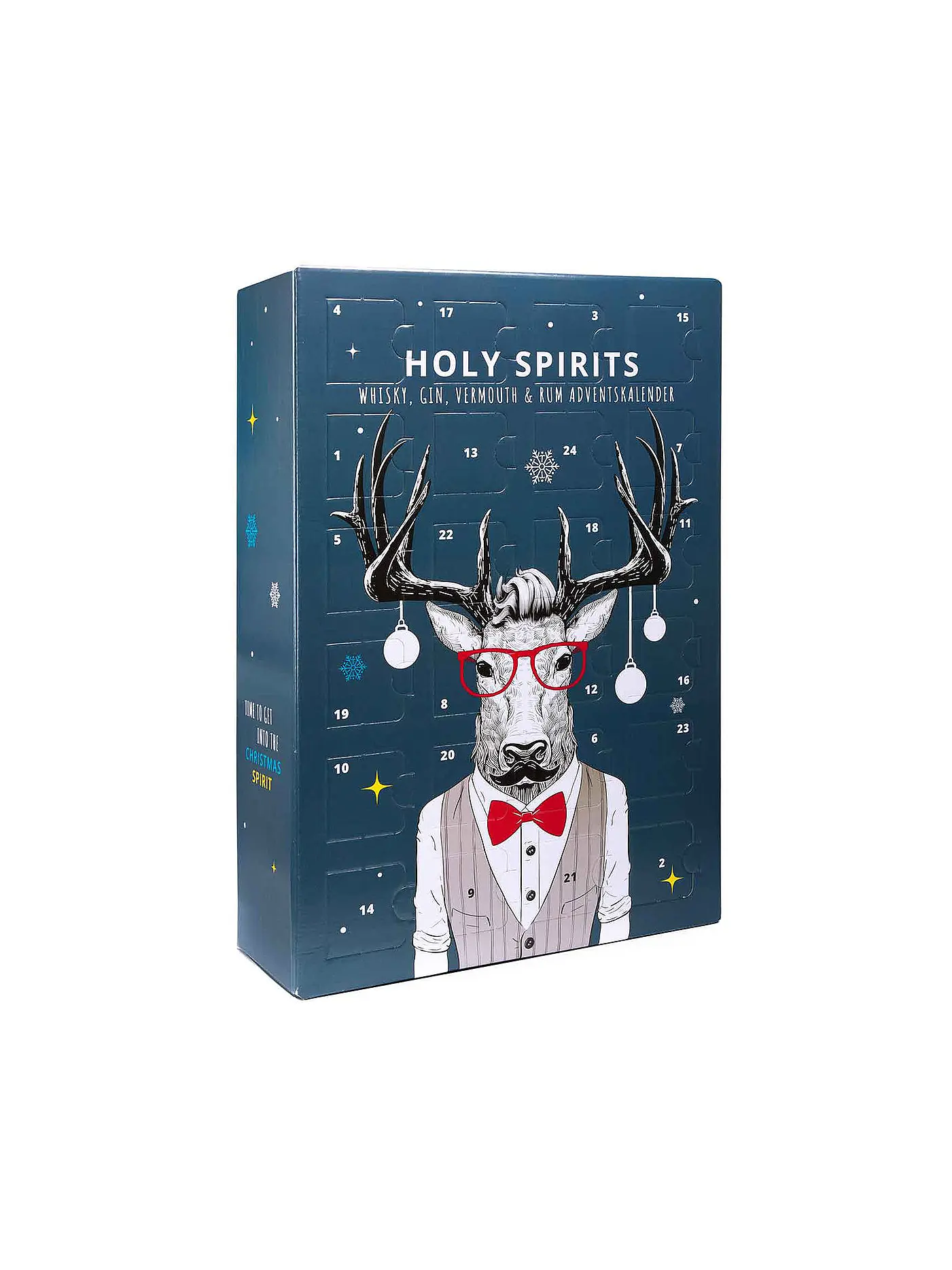 ENGLISH TEA SHOP | Adventkalender Holy Spirits 24x20ml  | dunkelblau