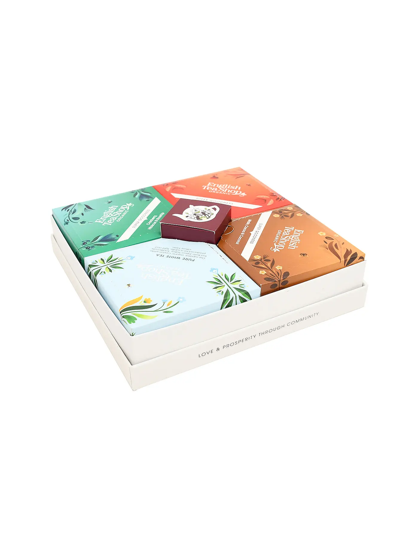 ENGLISH TEA SHOP | Tee Adventkalender Festive Moments 32 Beutel | bunt