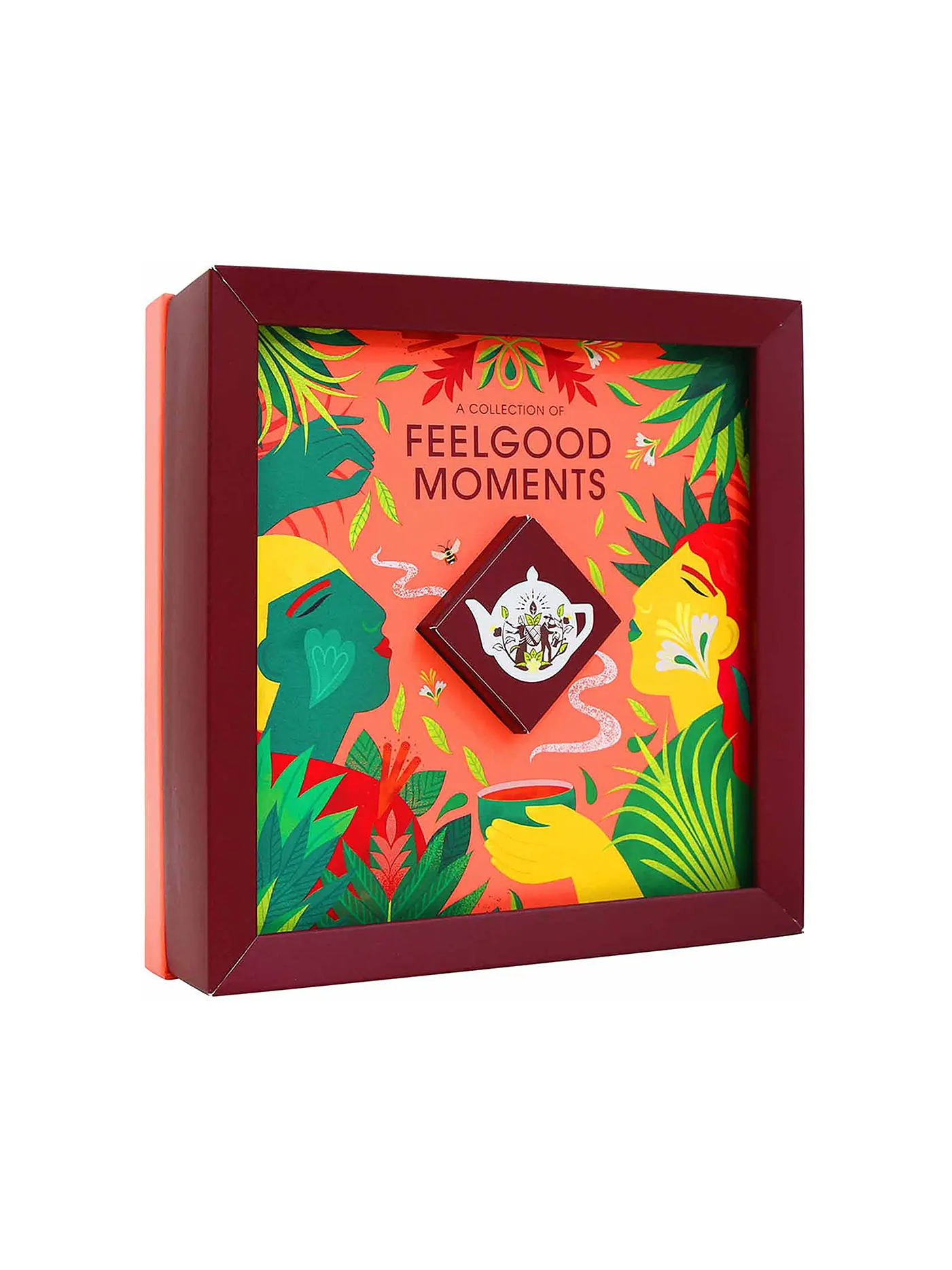 ENGLISH TEA SHOP | Tee Geschenkbox FEELGOOD MOMENTS 32 Teebeutel | bunt