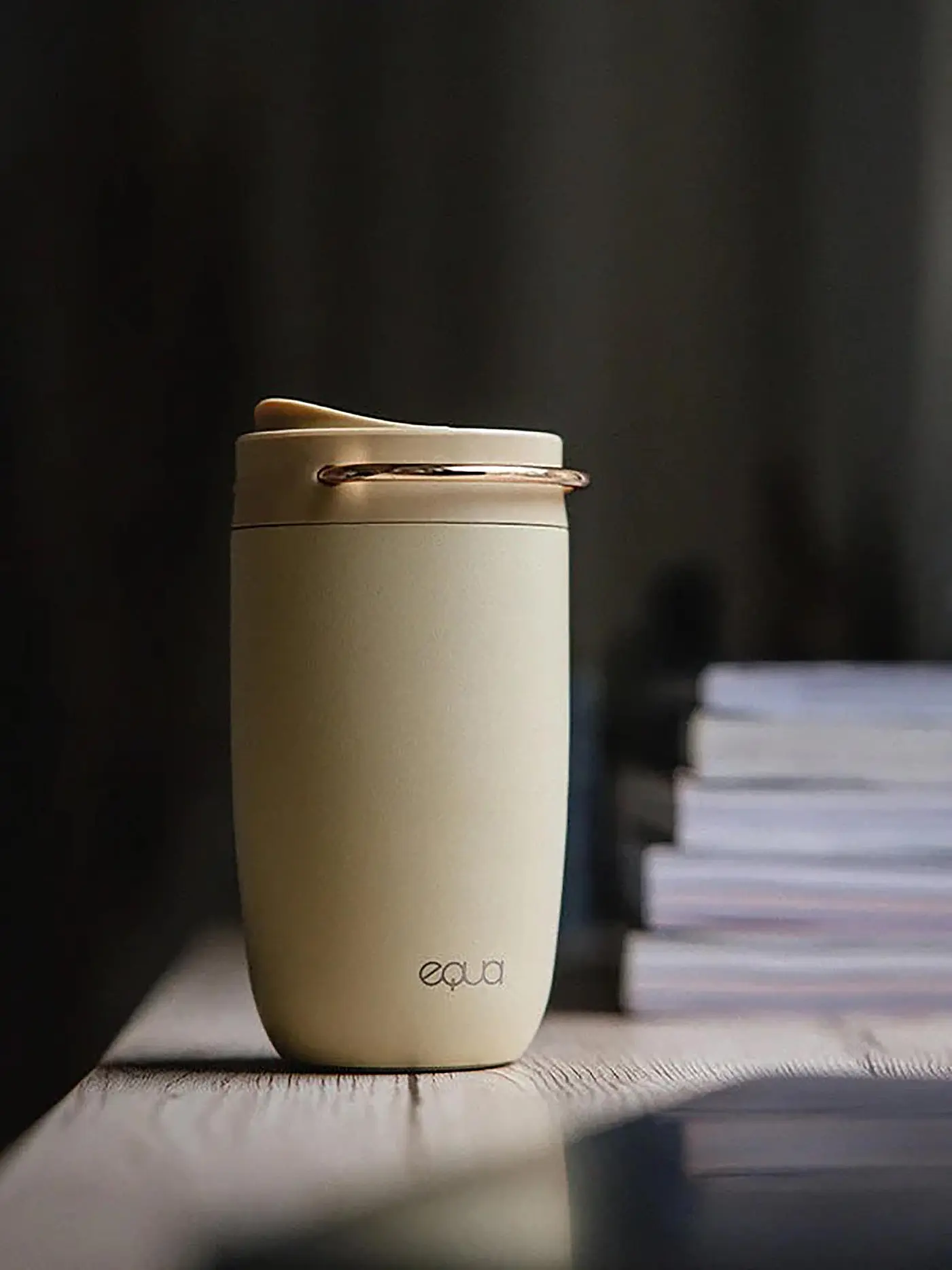 EQUA | Isolierbecher - Thermosbecher 0,3l EQUA CUP BUTTER | beige