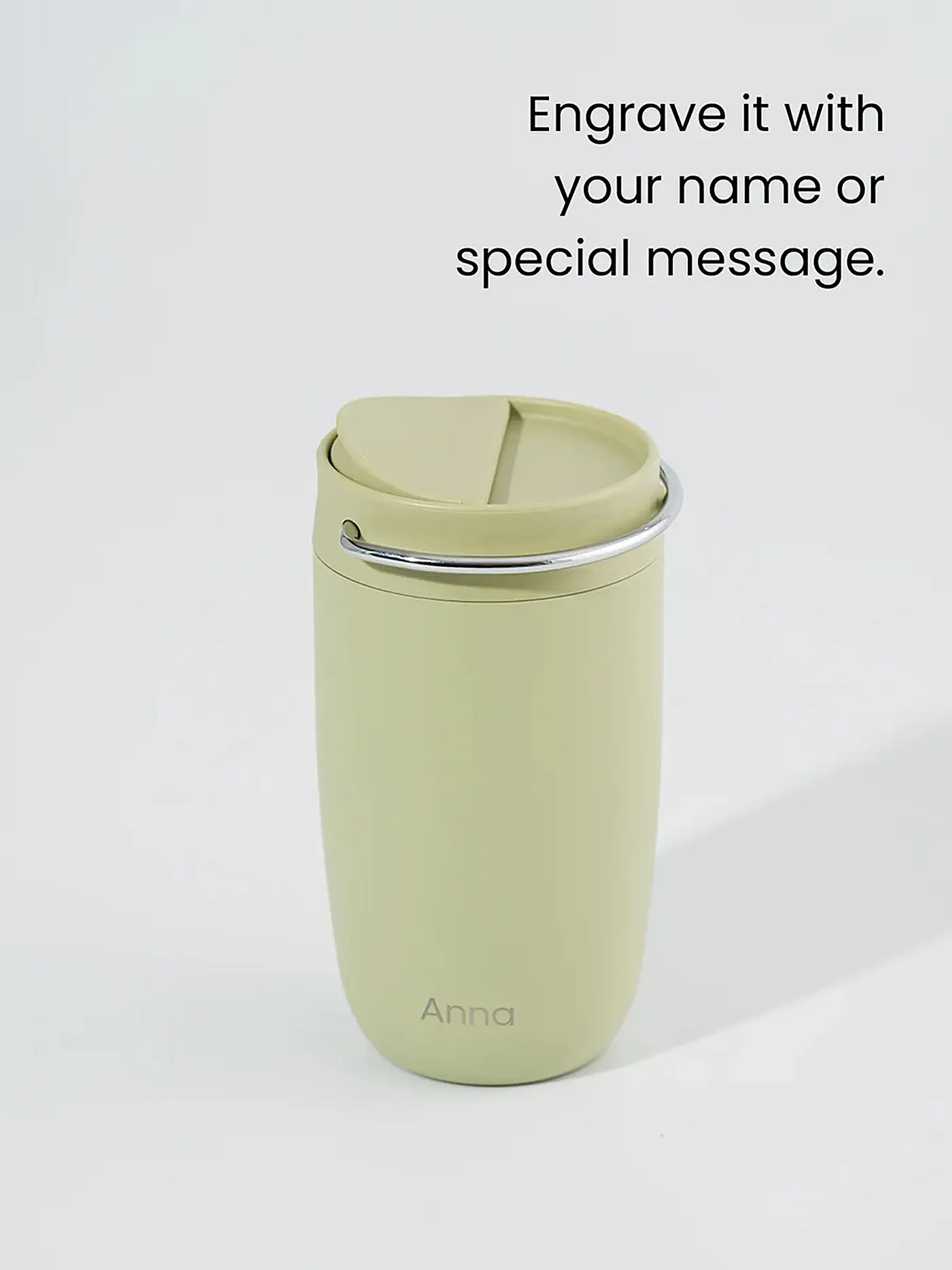 EQUA | Isolierbecher - Thermosbecher 0,3l EQUA CUP MATCHA | hellgrün