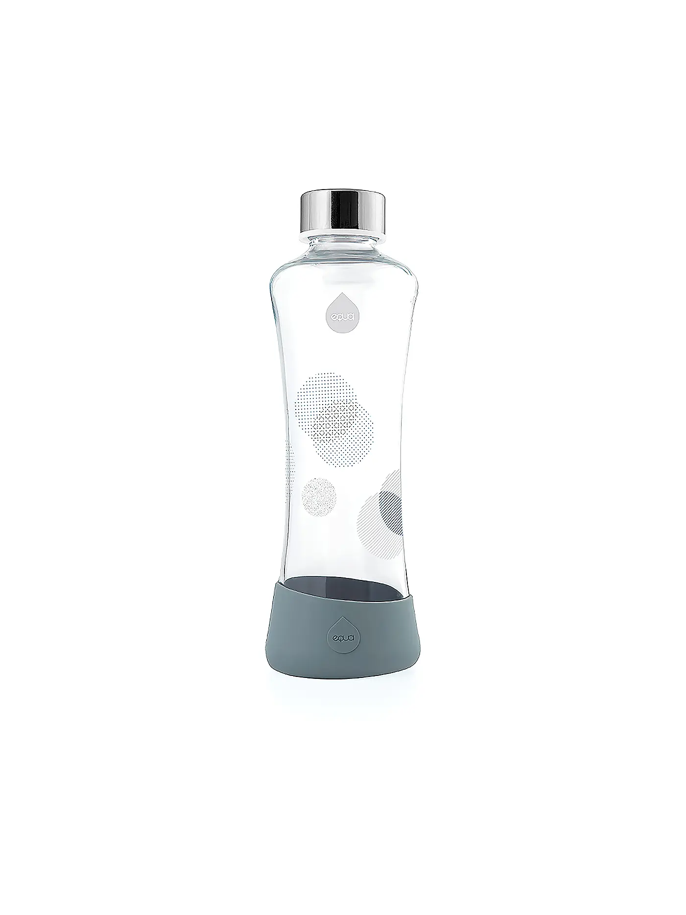 EQUA | Trinkflasche Metallic Collection 0,55l Silber | silber